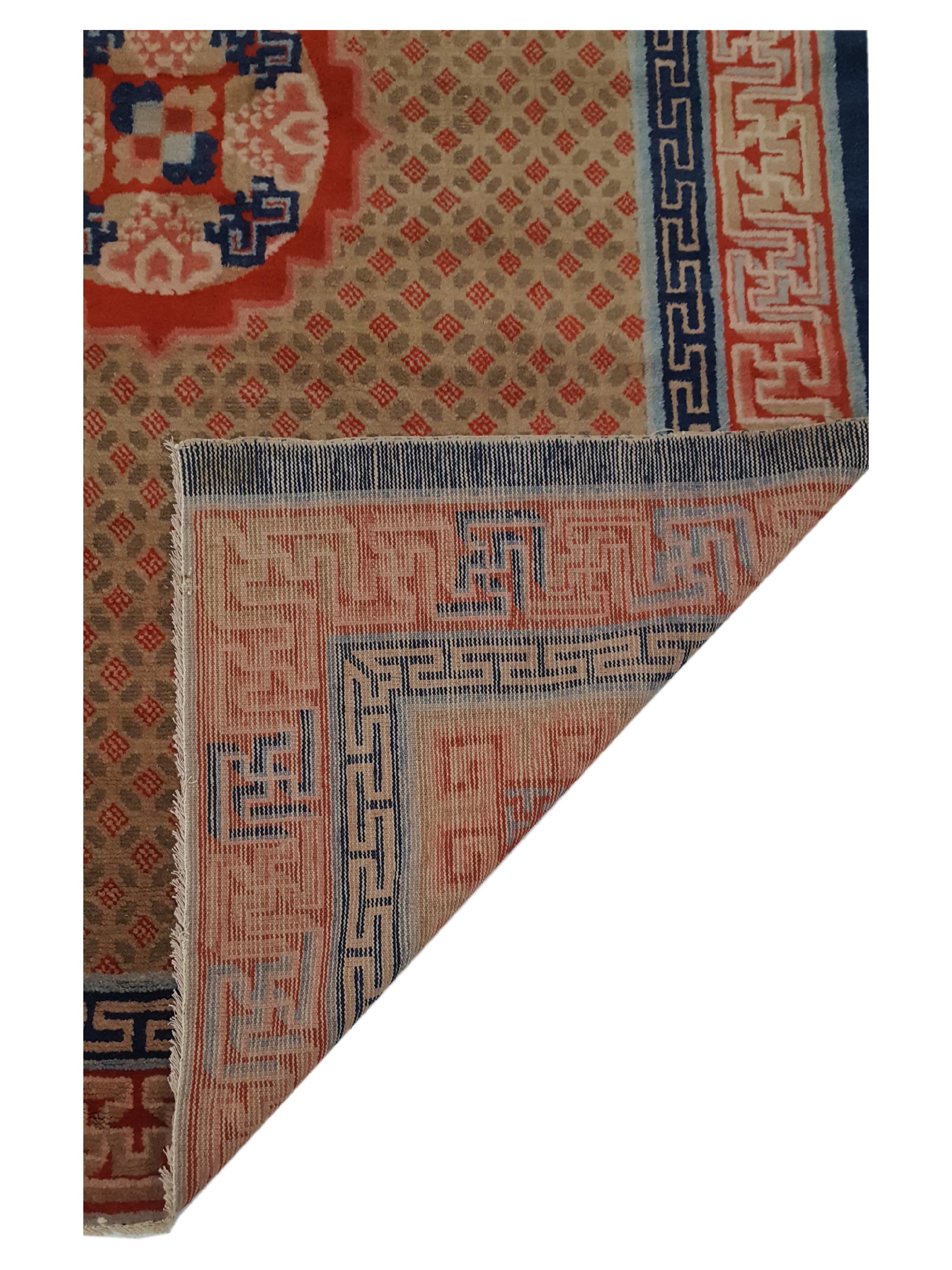 Antique Peking Orange 5x7 - Image 3 of 6