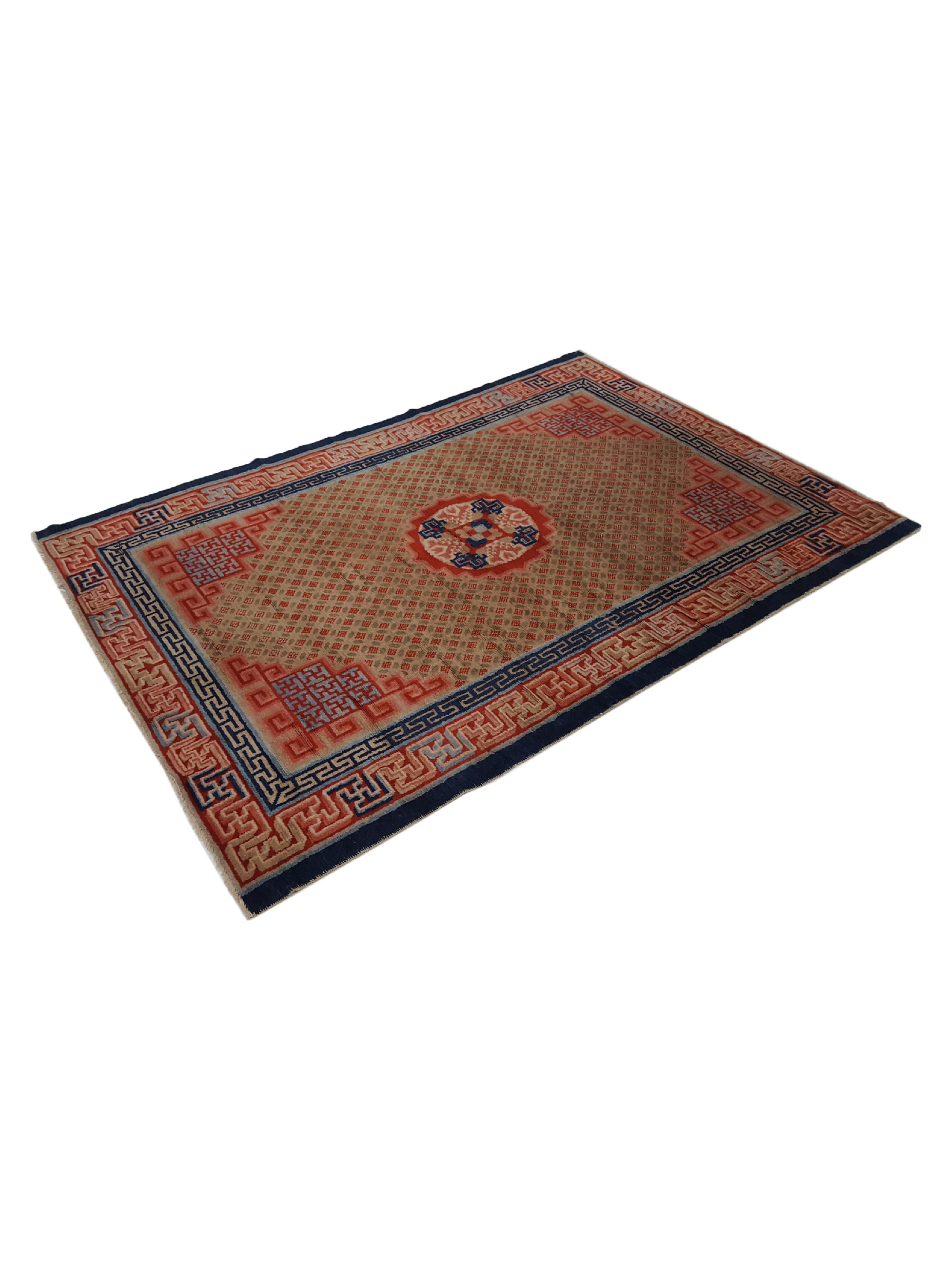 Antique Peking Orange 5x7 - Image 6 of 6