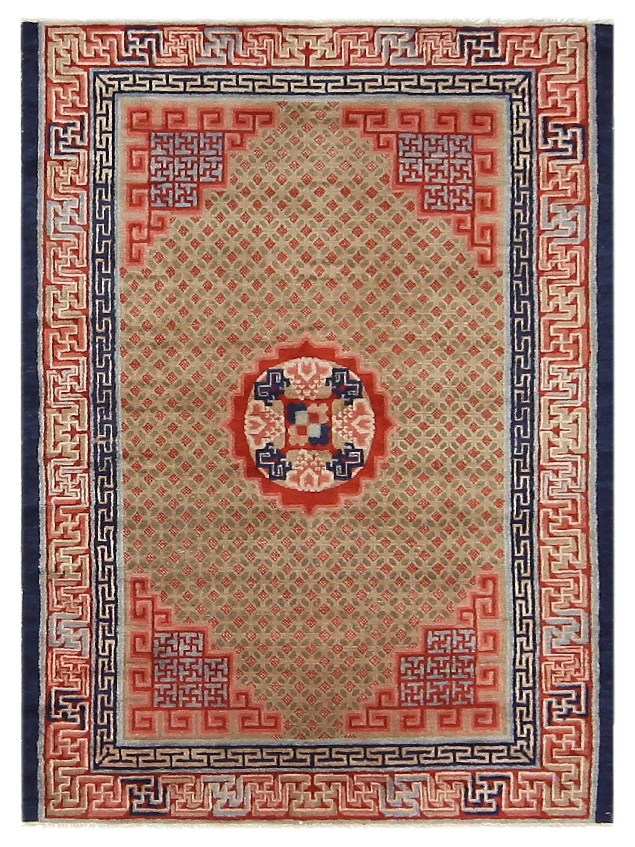Antique Peking Orange 5x7