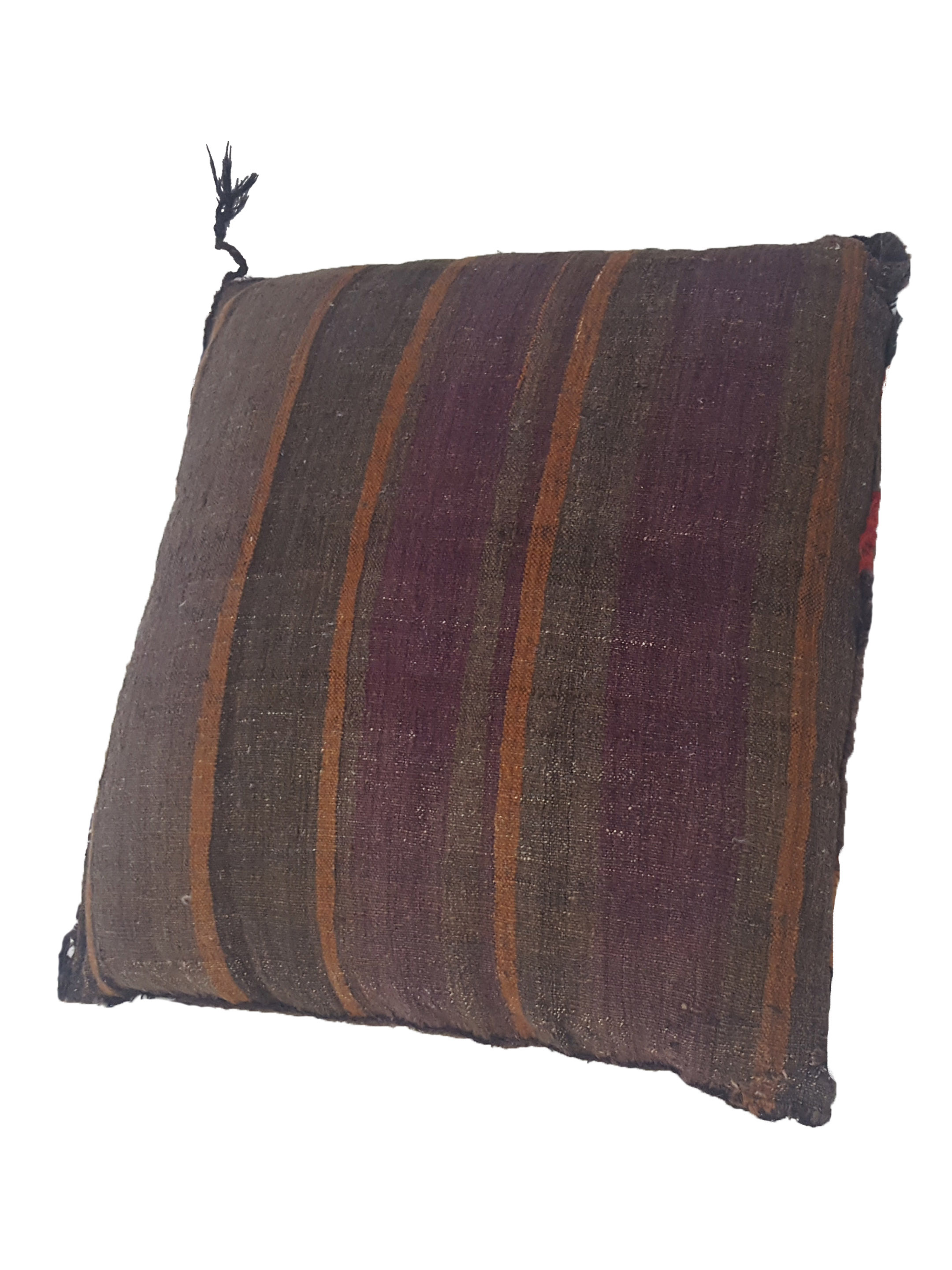 Pillow Hand Knotted Black 3x3 - Image 3 of 3