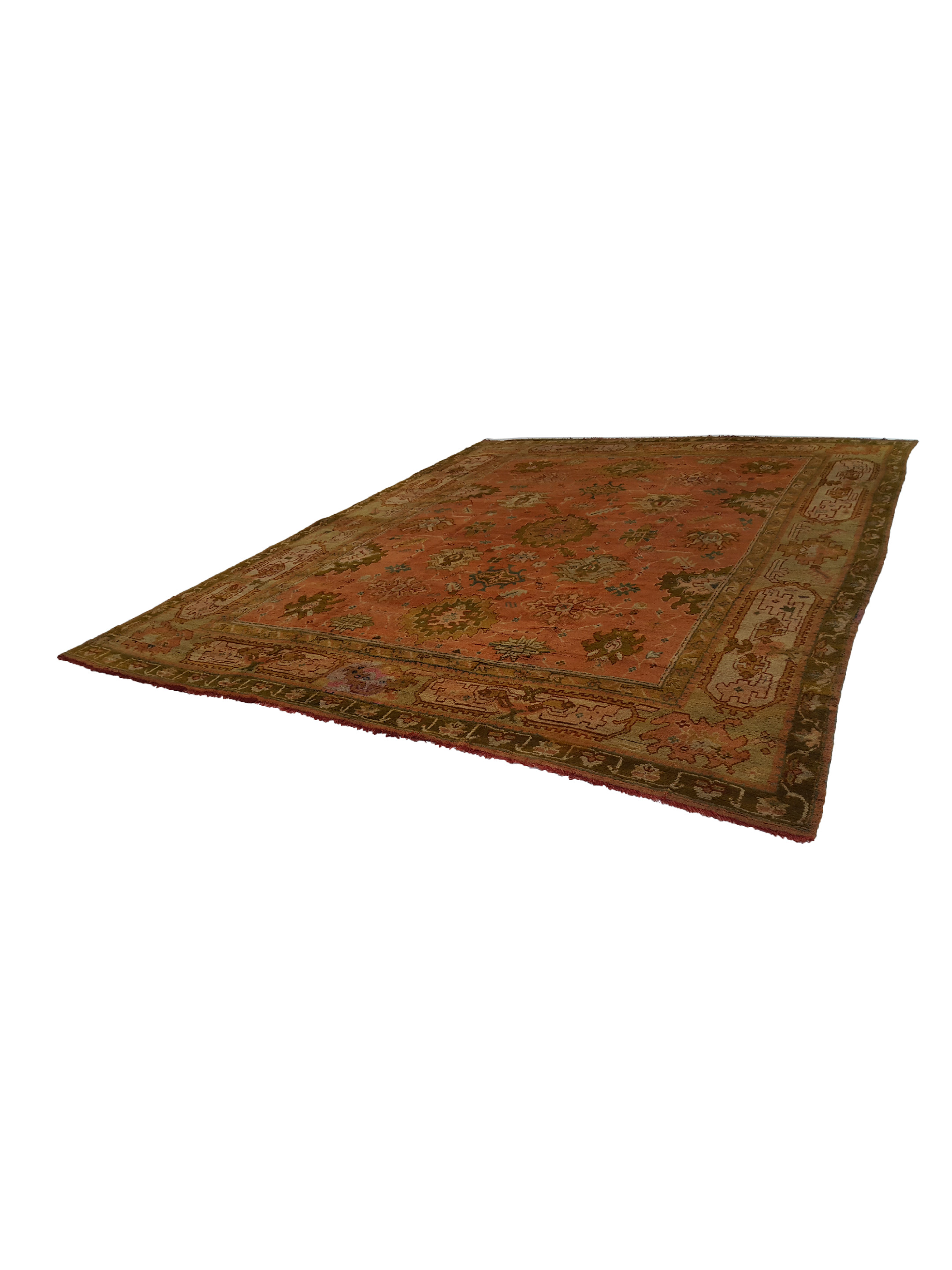 Antique Angora Coral 12x16 - Image 5 of 5