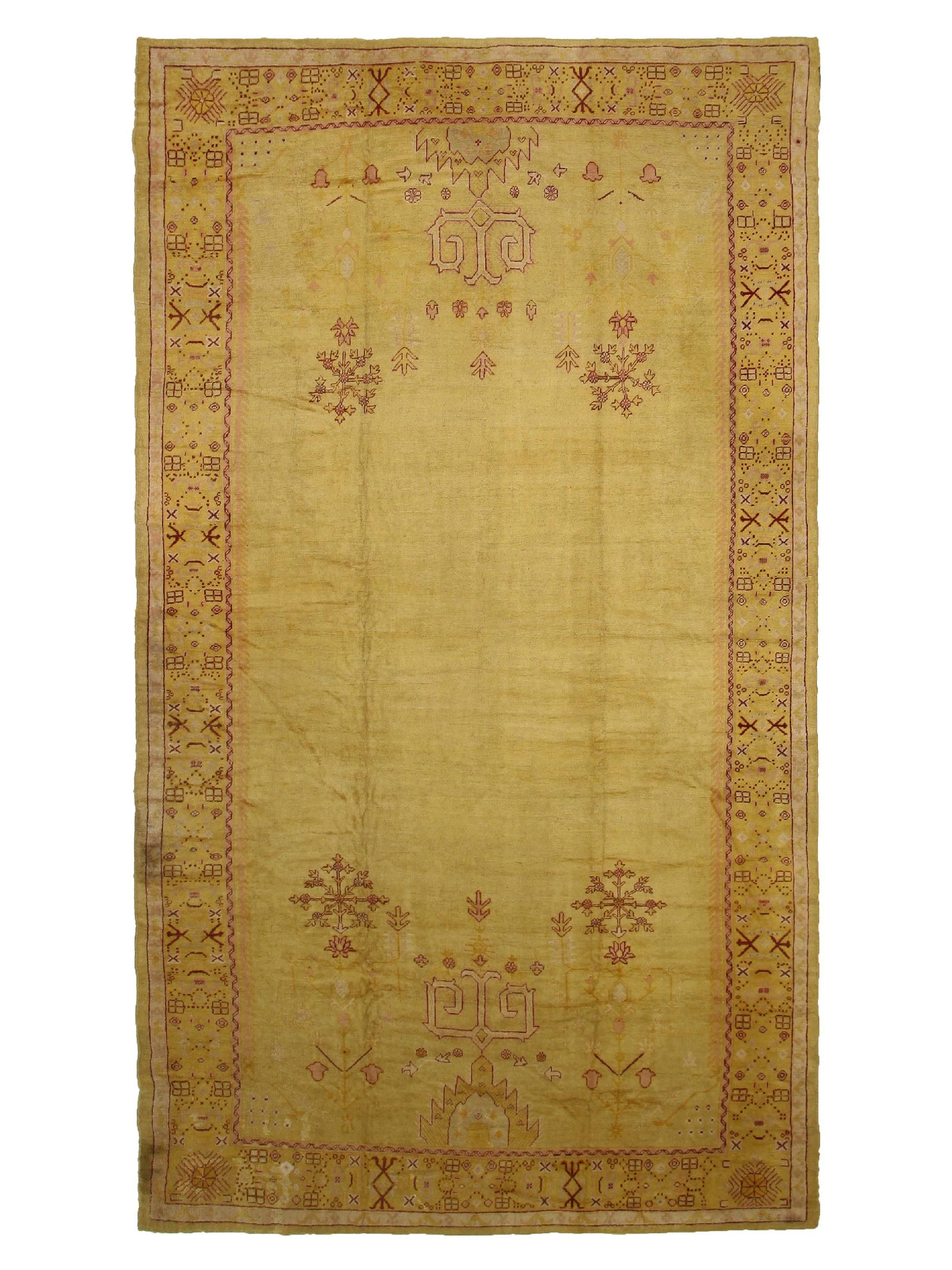 Antique Angora Gold 11x19