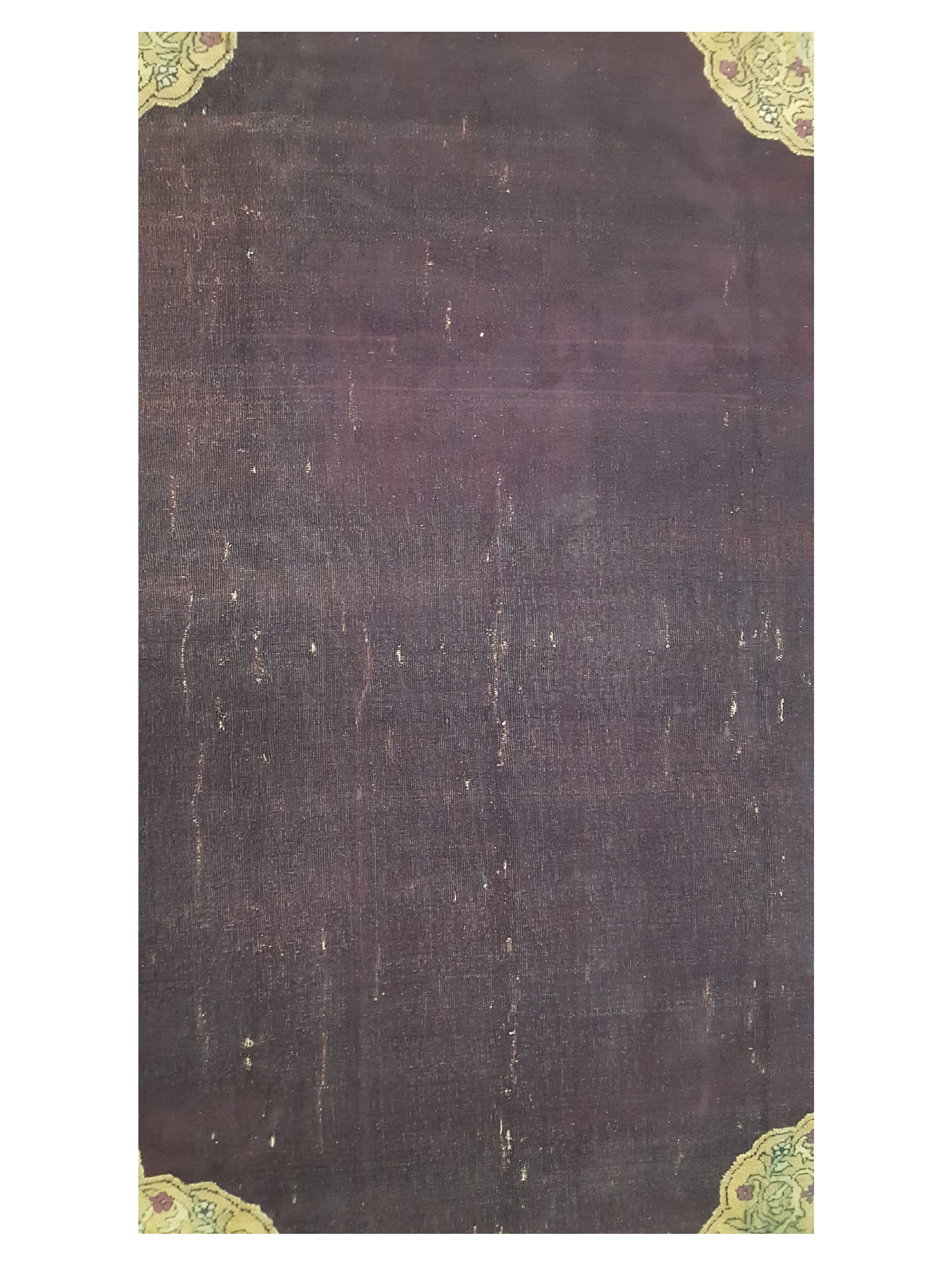 Antique Agra Burgundy 8x11 - Image 5 of 6