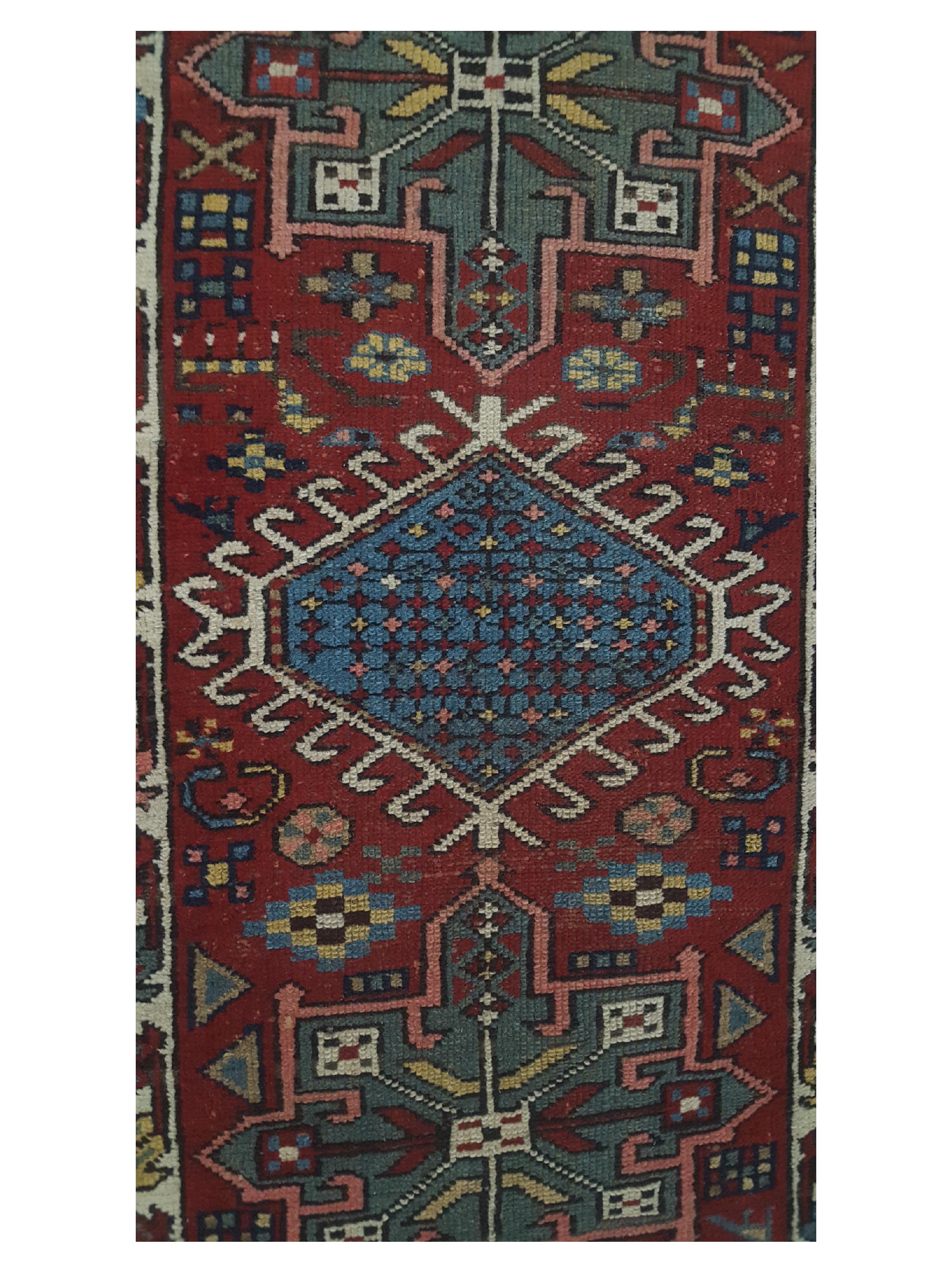 Antique Karajah Red 3x5 - Image 5 of 6