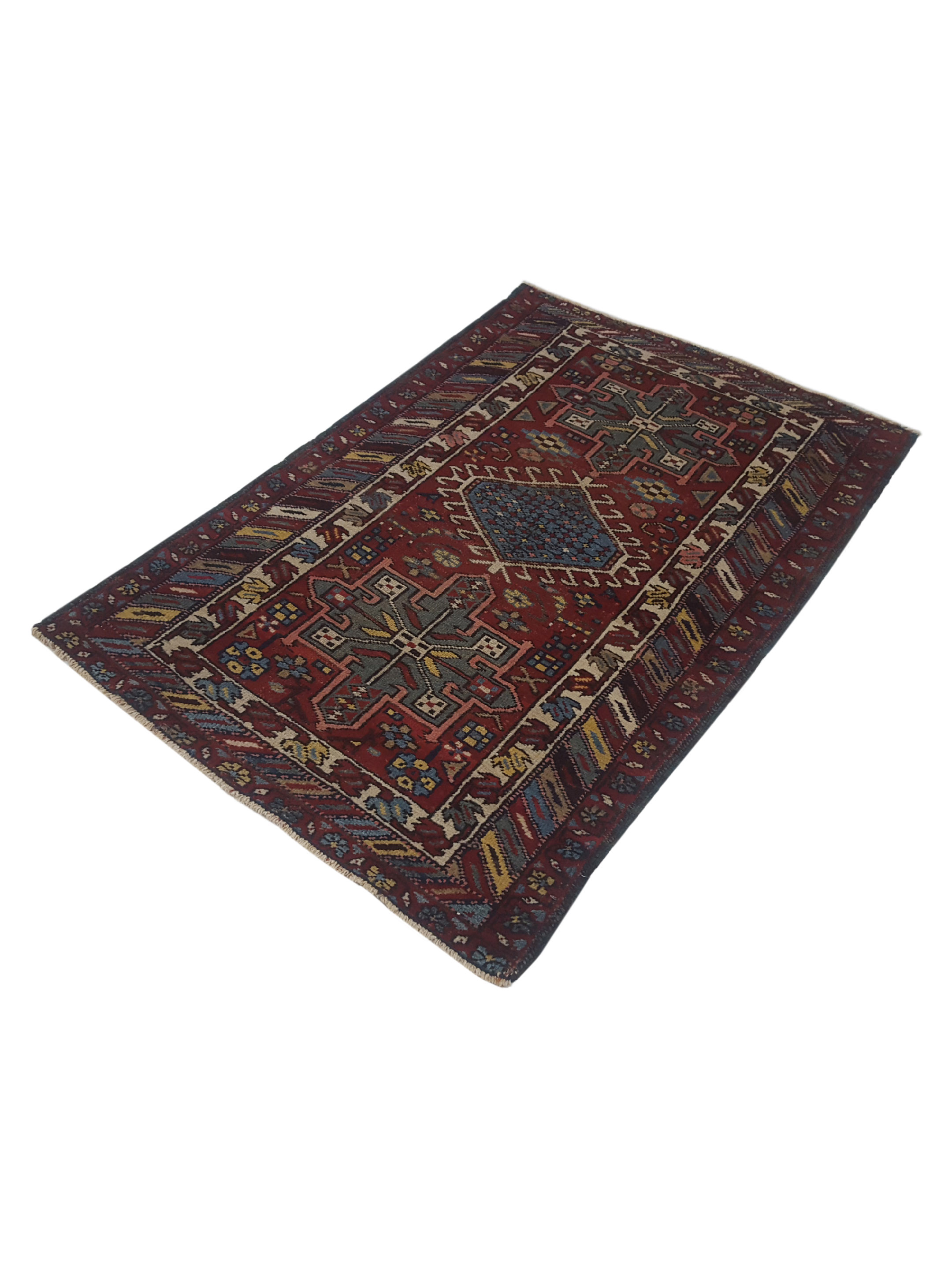 Antique Karajah Red 3x5 - Image 6 of 6