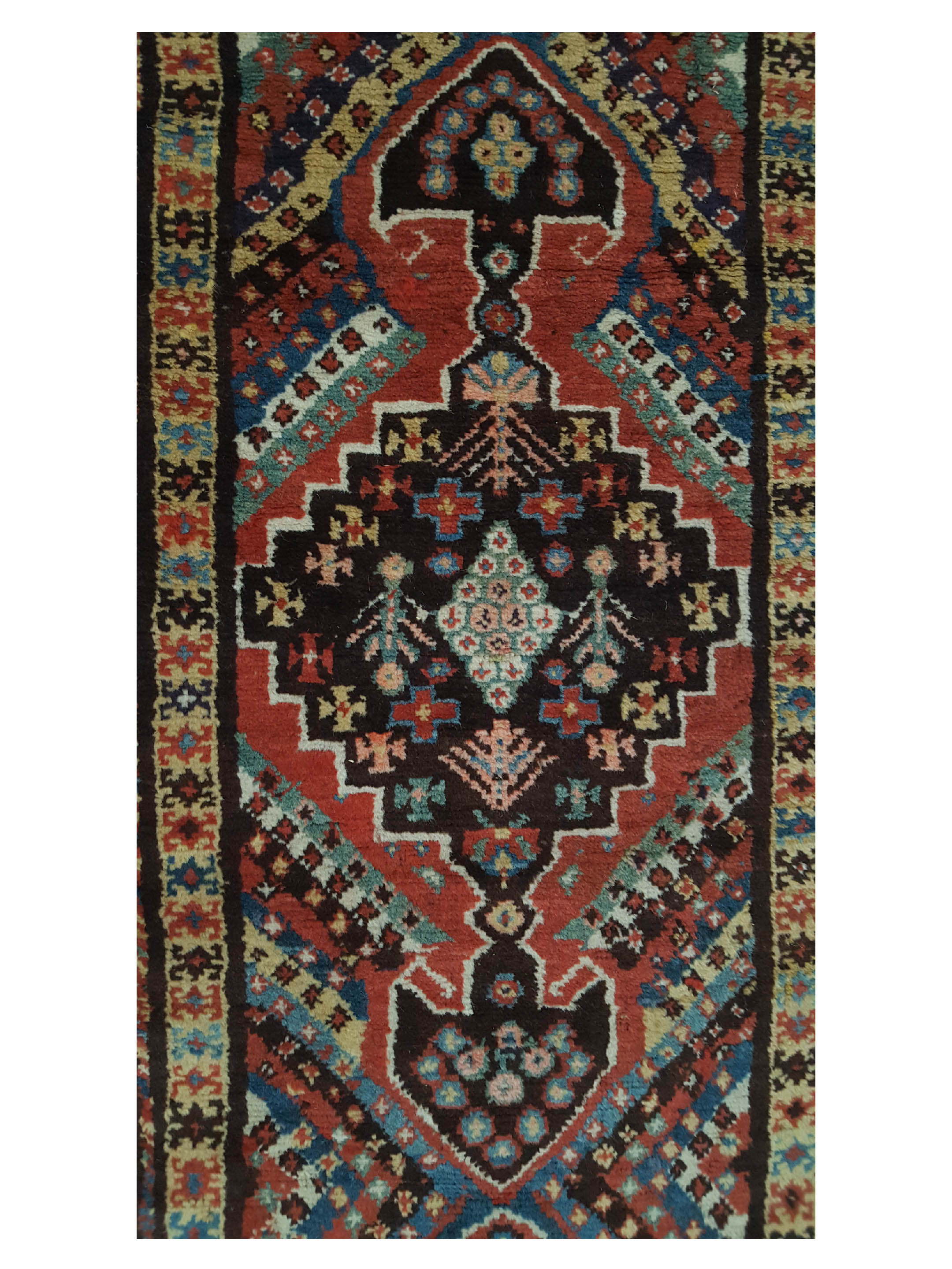 Antique Karabagh Rust 3x10 - Image 5 of 6