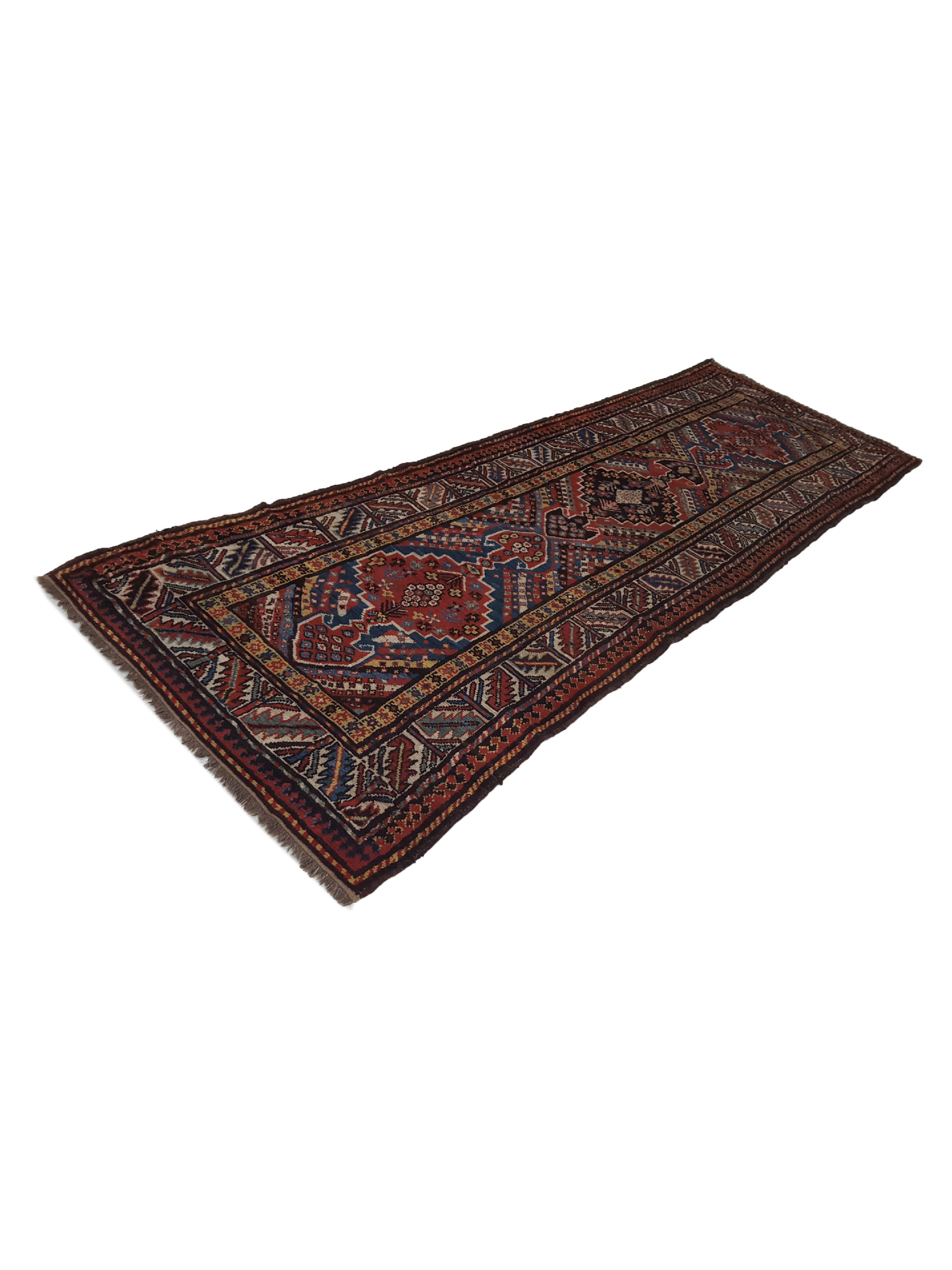 Antique Karabagh Rust 3x10 - Image 6 of 6