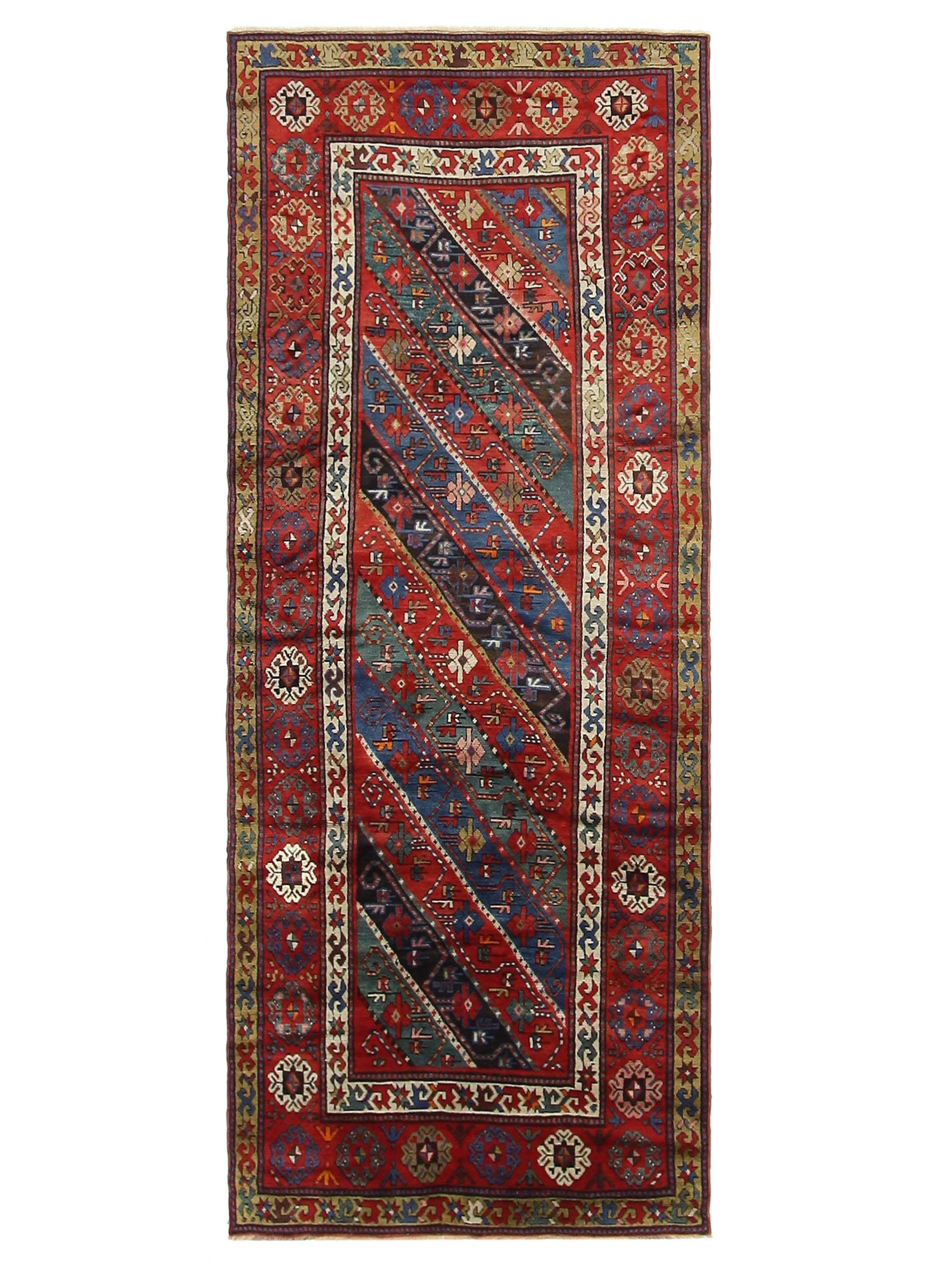 Antique Kazak Multi 4x11