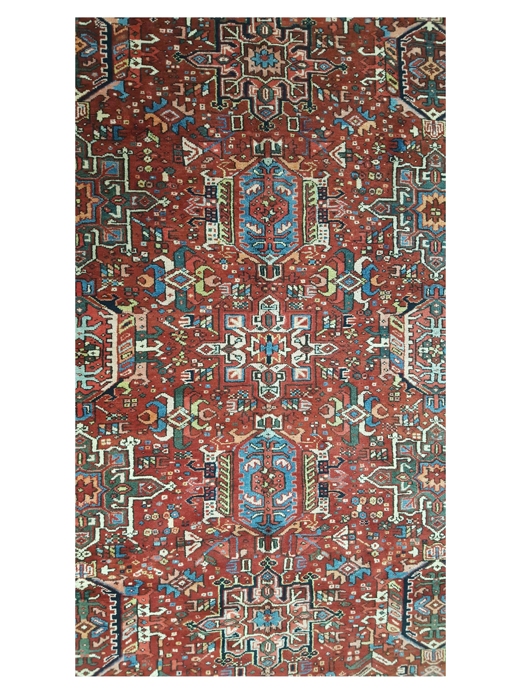 Antique Karajah Rust 7x10 - Image 5 of 7