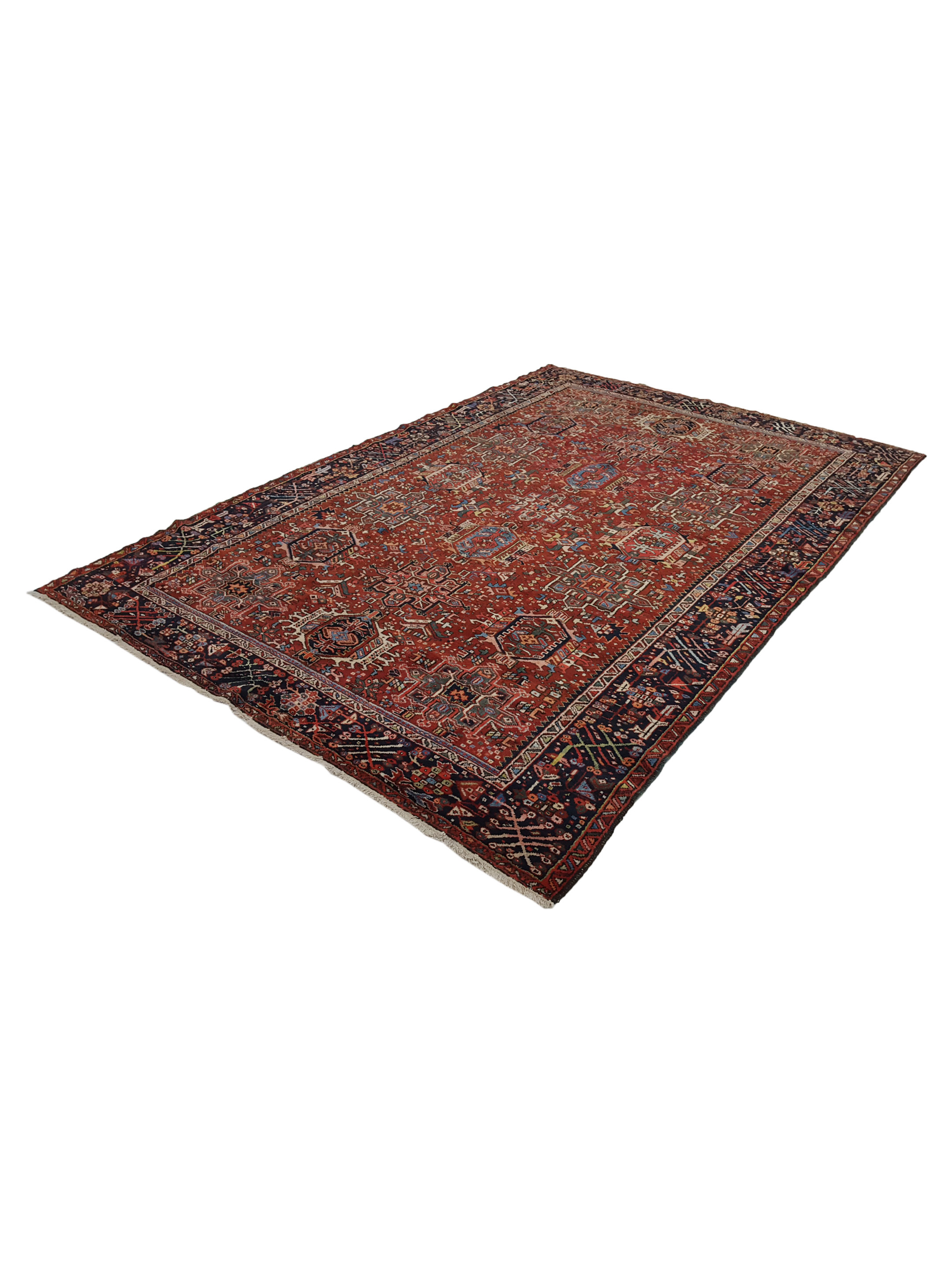 Antique Karajah Rust 7x10 - Image 6 of 7