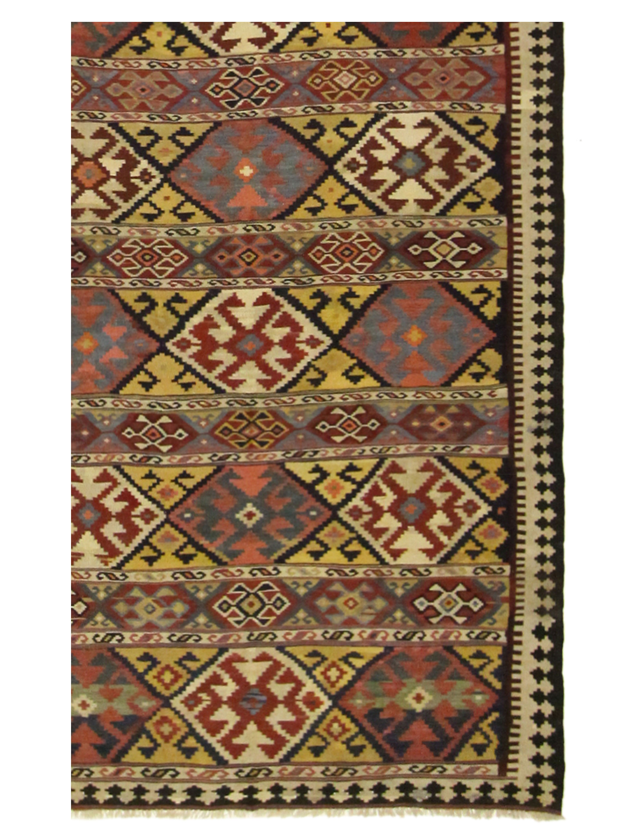 Antique Shirvan Kilim Multi 6x12 - Image 2 of 5