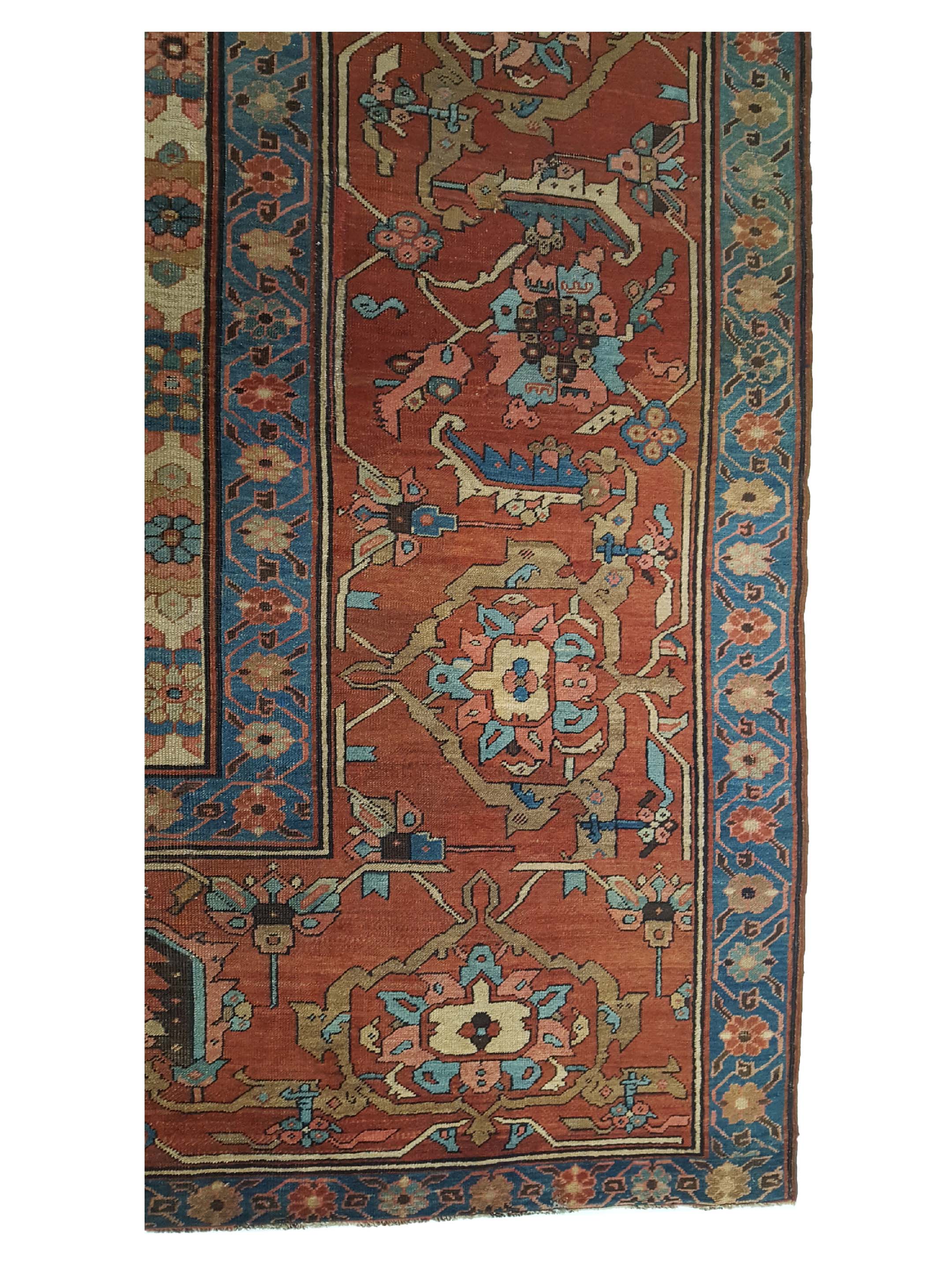 Antique Bakhsheyesh Ivory 12x16 - Image 4 of 6