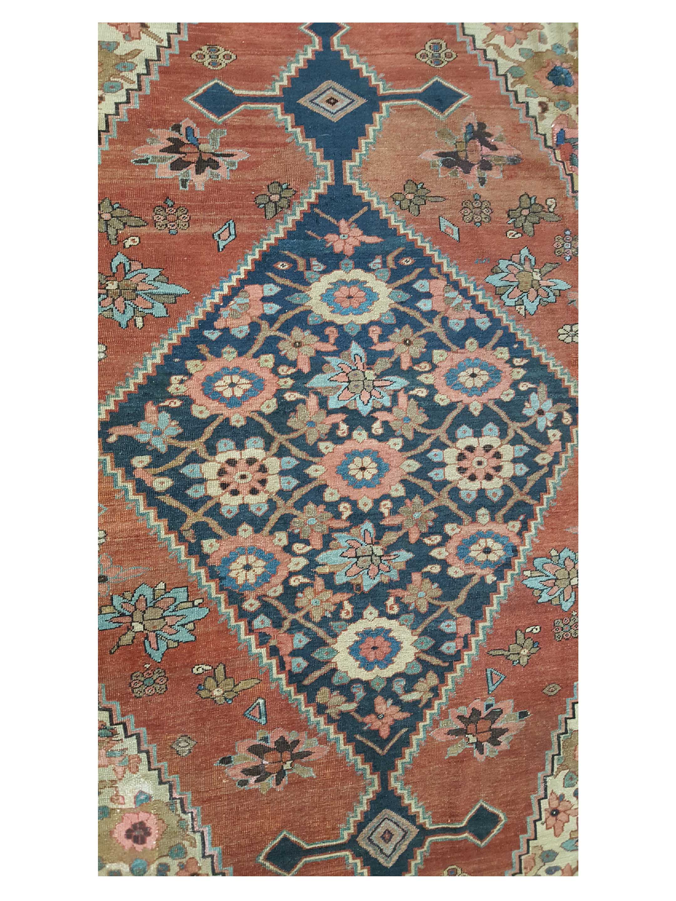 Antique Bakhsheyesh Ivory 12x16 - Image 5 of 6