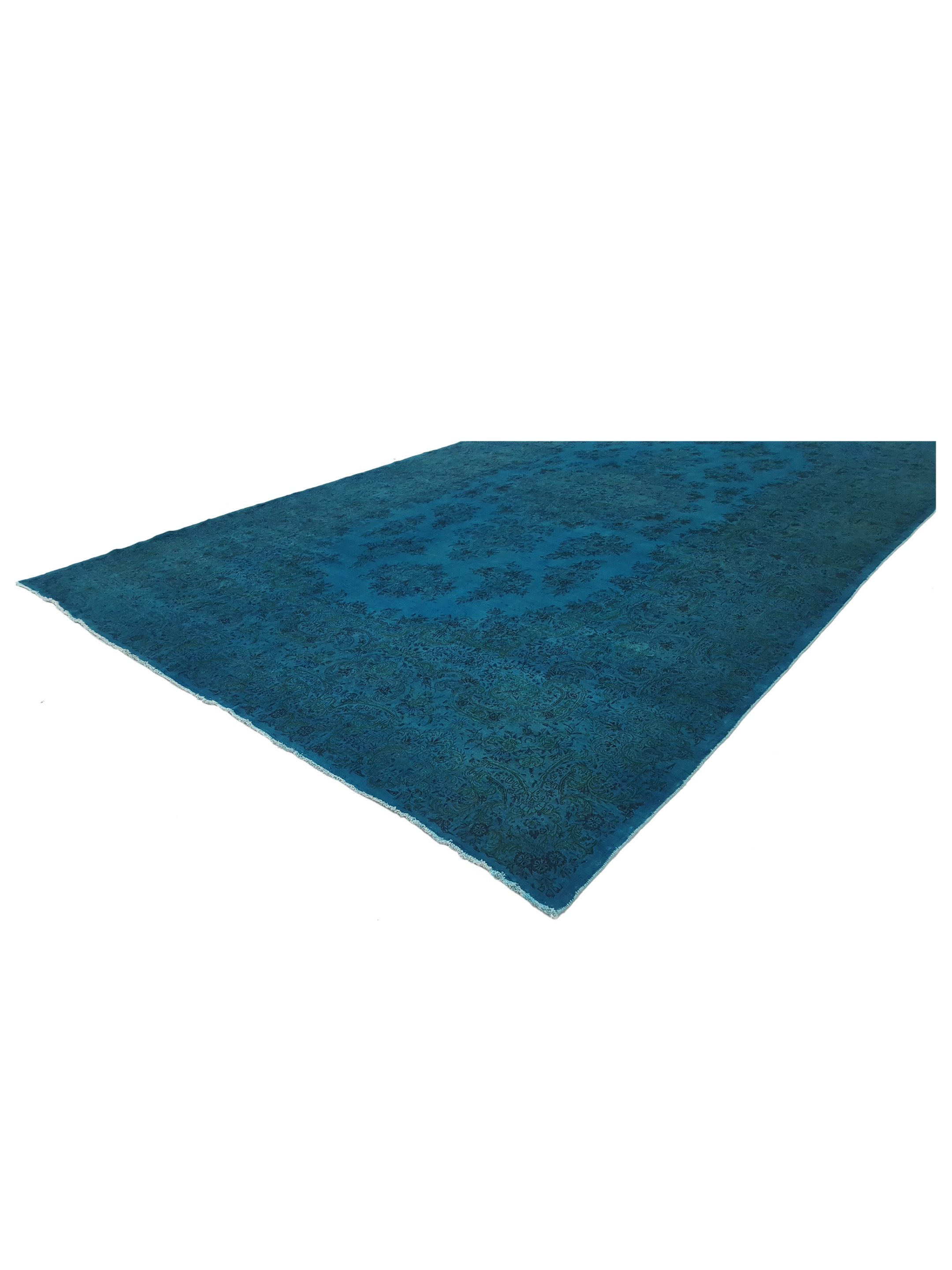 Antique Kerman Turquoise 12x19 - Image 6 of 6