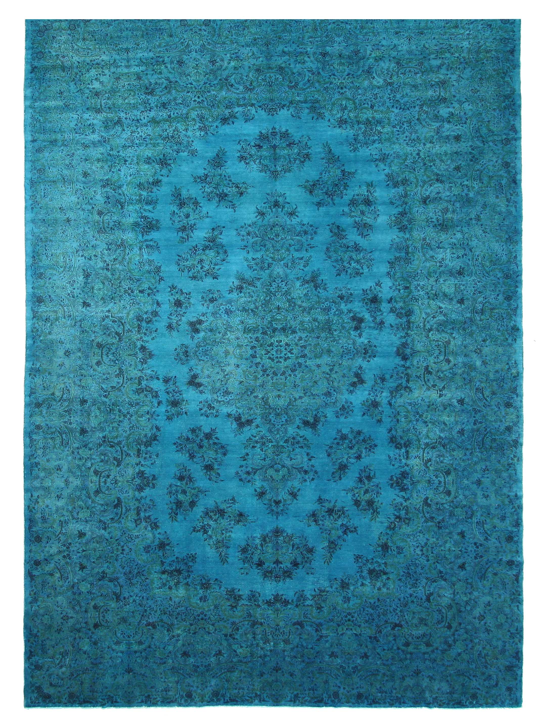 Antique Kerman Turquoise 12x19