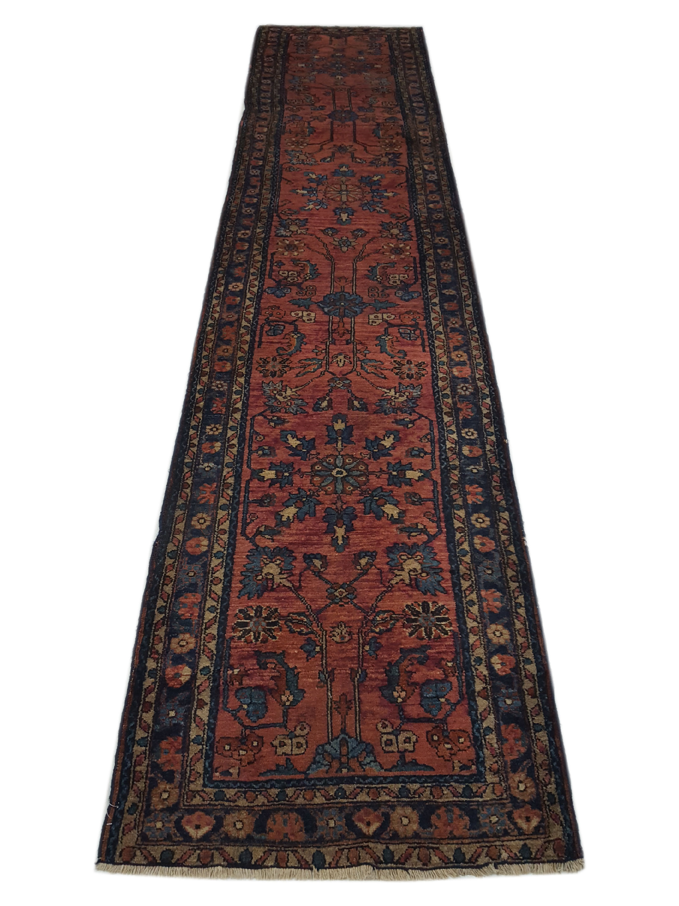Antique Lilian Rust 3x13 - Image 2 of 6