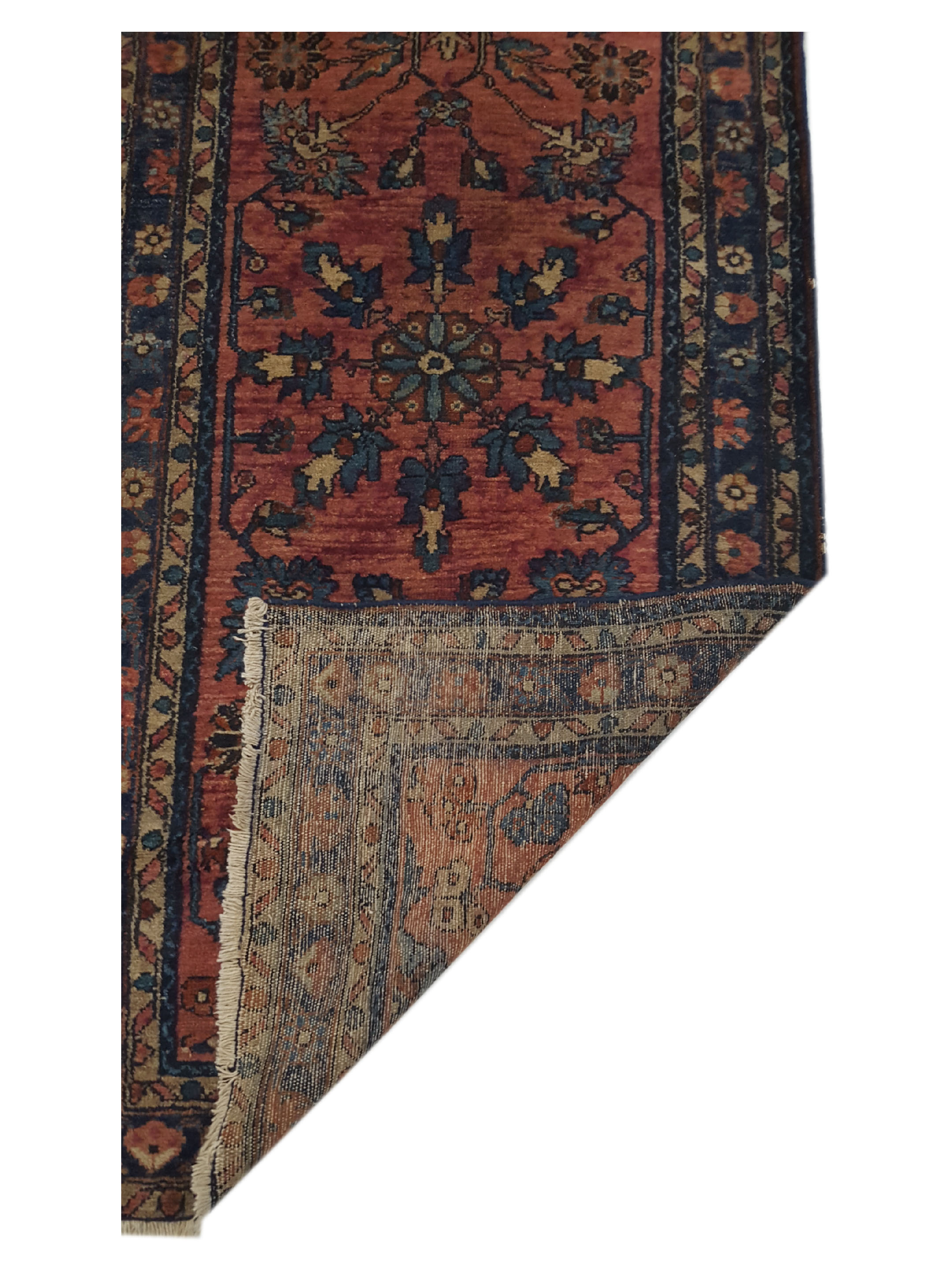 Antique Lilian Rust 3x13 - Image 3 of 6