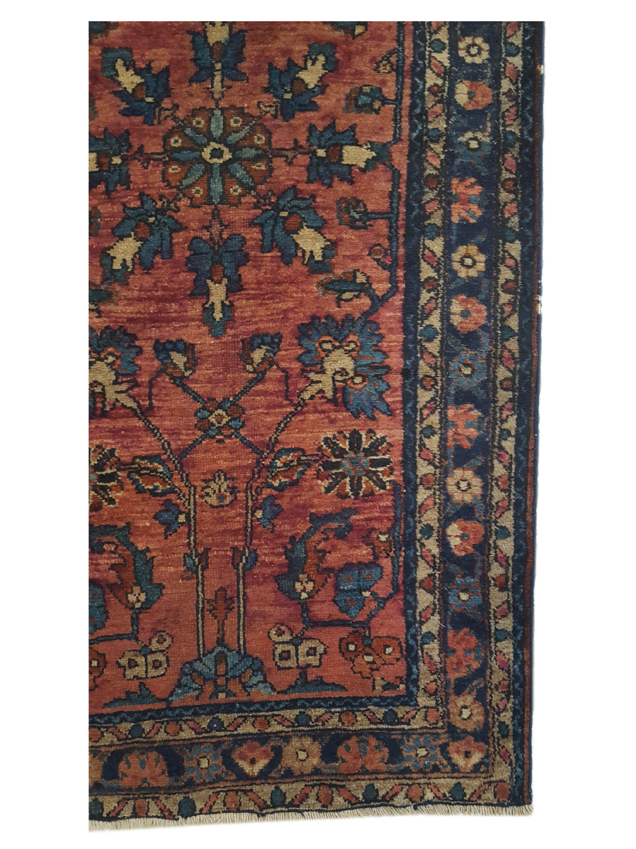 Antique Lilian Rust 3x13 - Image 4 of 6