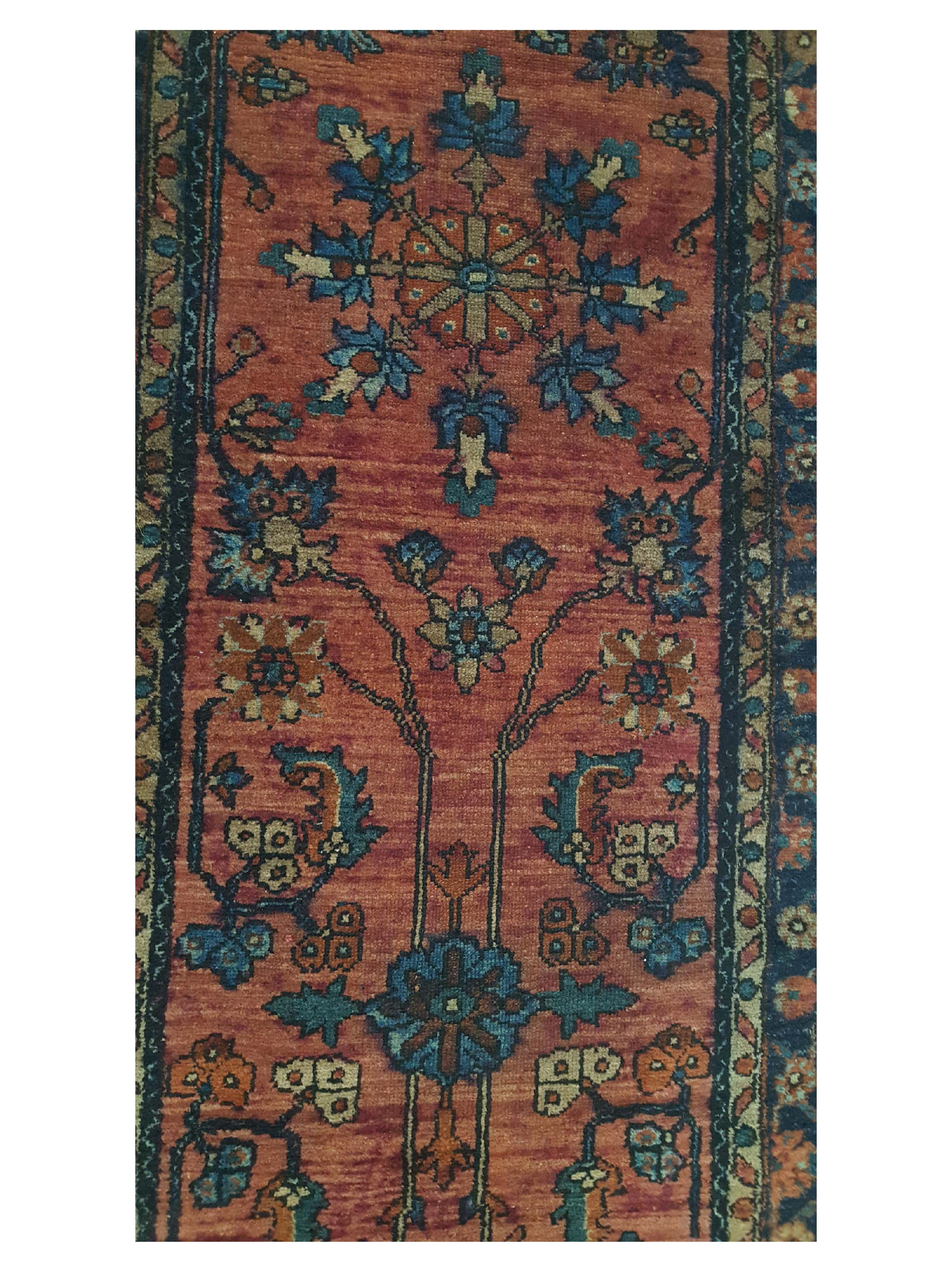 Antique Lilian Rust 3x13 - Image 5 of 6