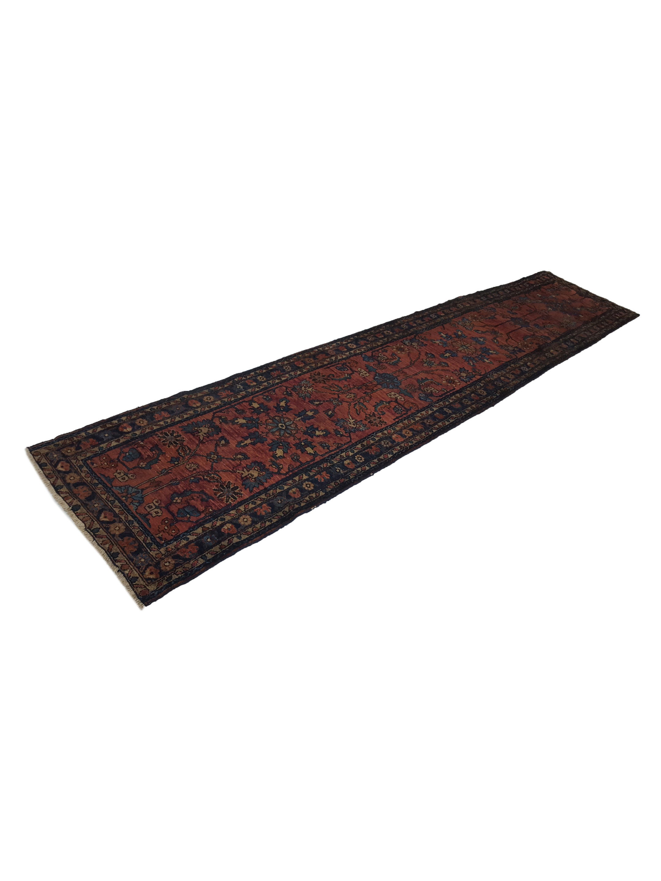 Antique Lilian Rust 3x13 - Image 6 of 6