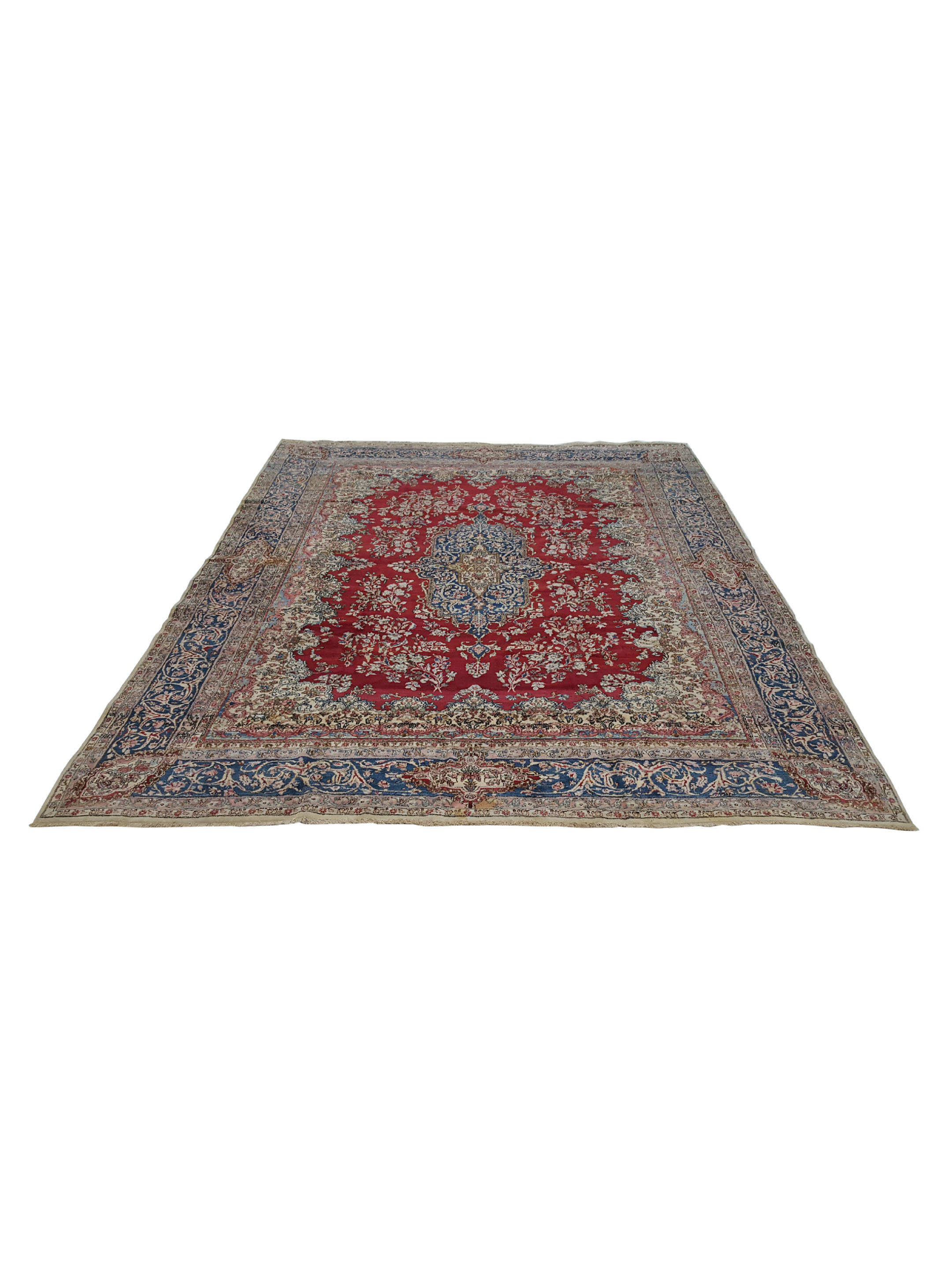 Antique Kerman Rust 9x12 - Image 2 of 6