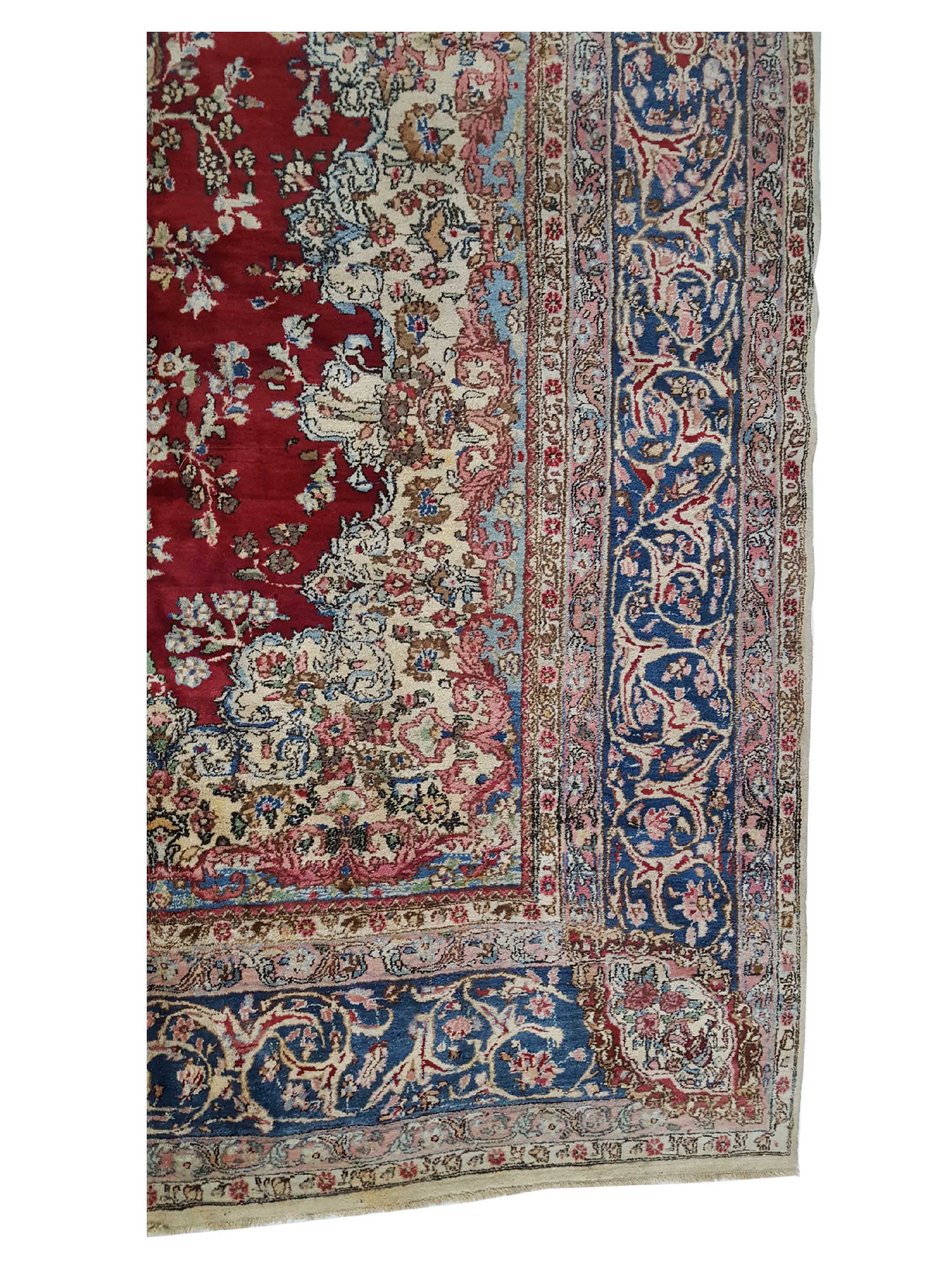 Antique Kerman Rust 9x12 - Image 4 of 6