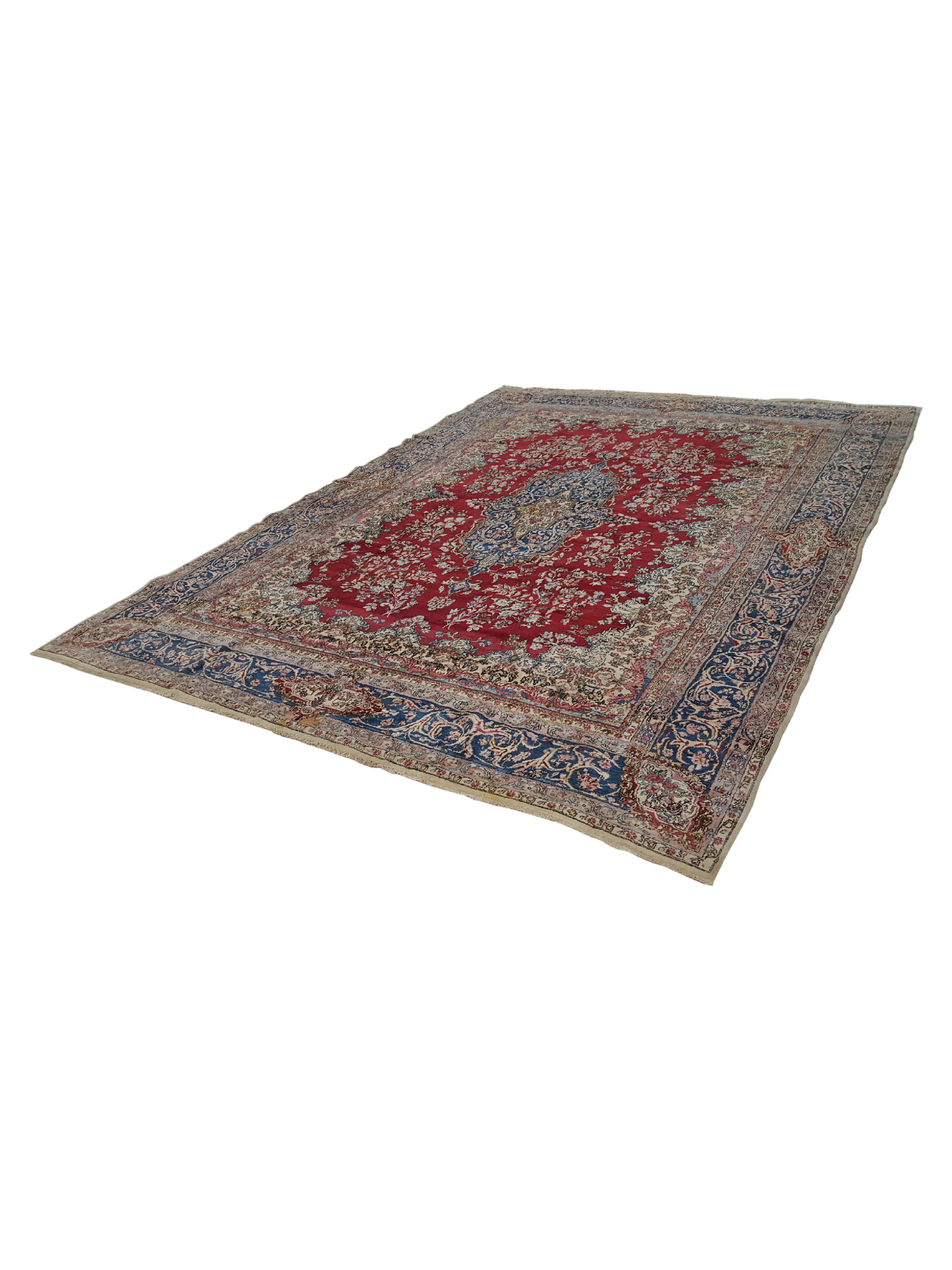 Antique Kerman Rust 9x12 - Image 6 of 6