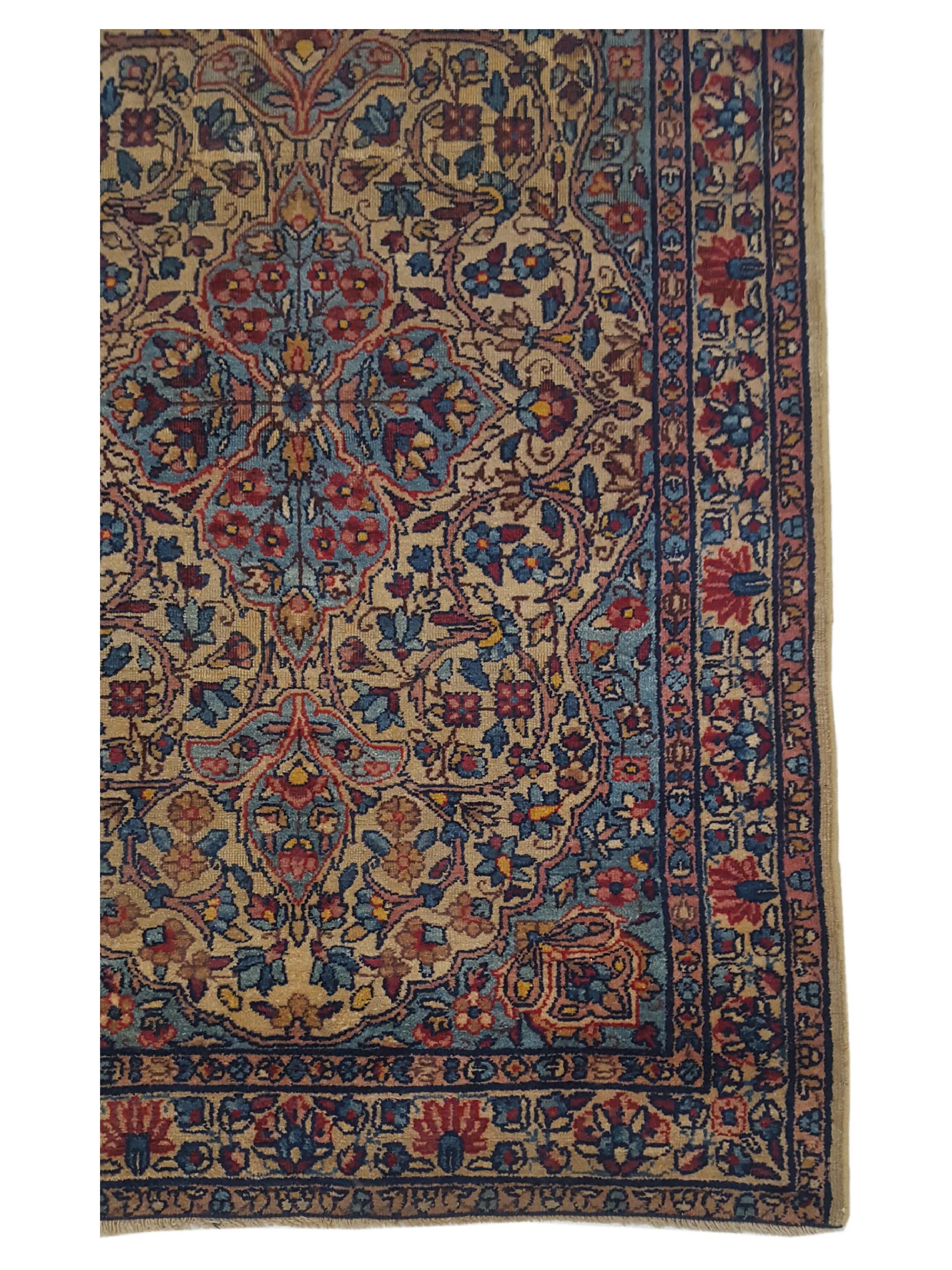 Antique Kerman Camel 3x4 - Image 4 of 6