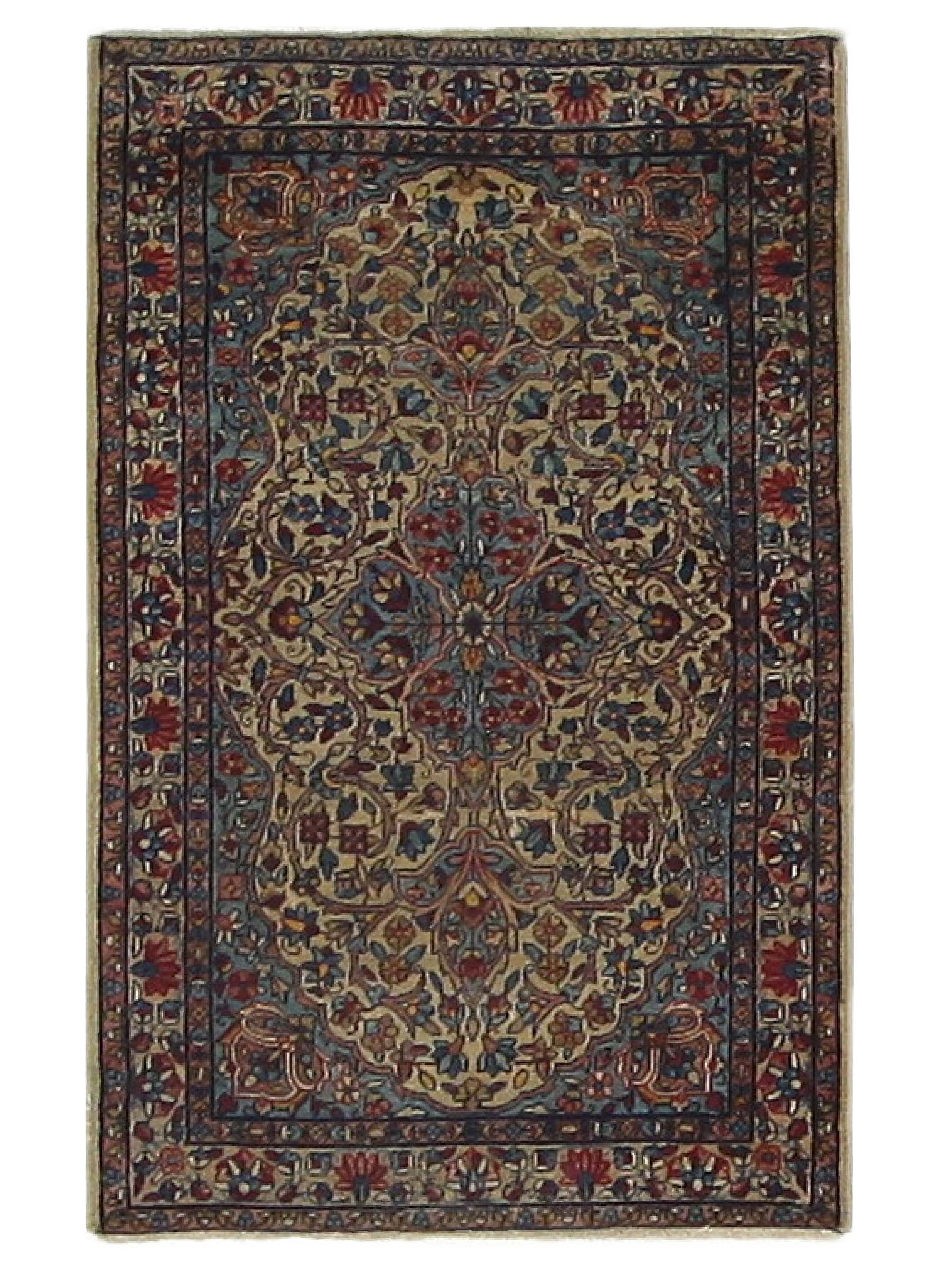 Antique Kerman Camel 3x4