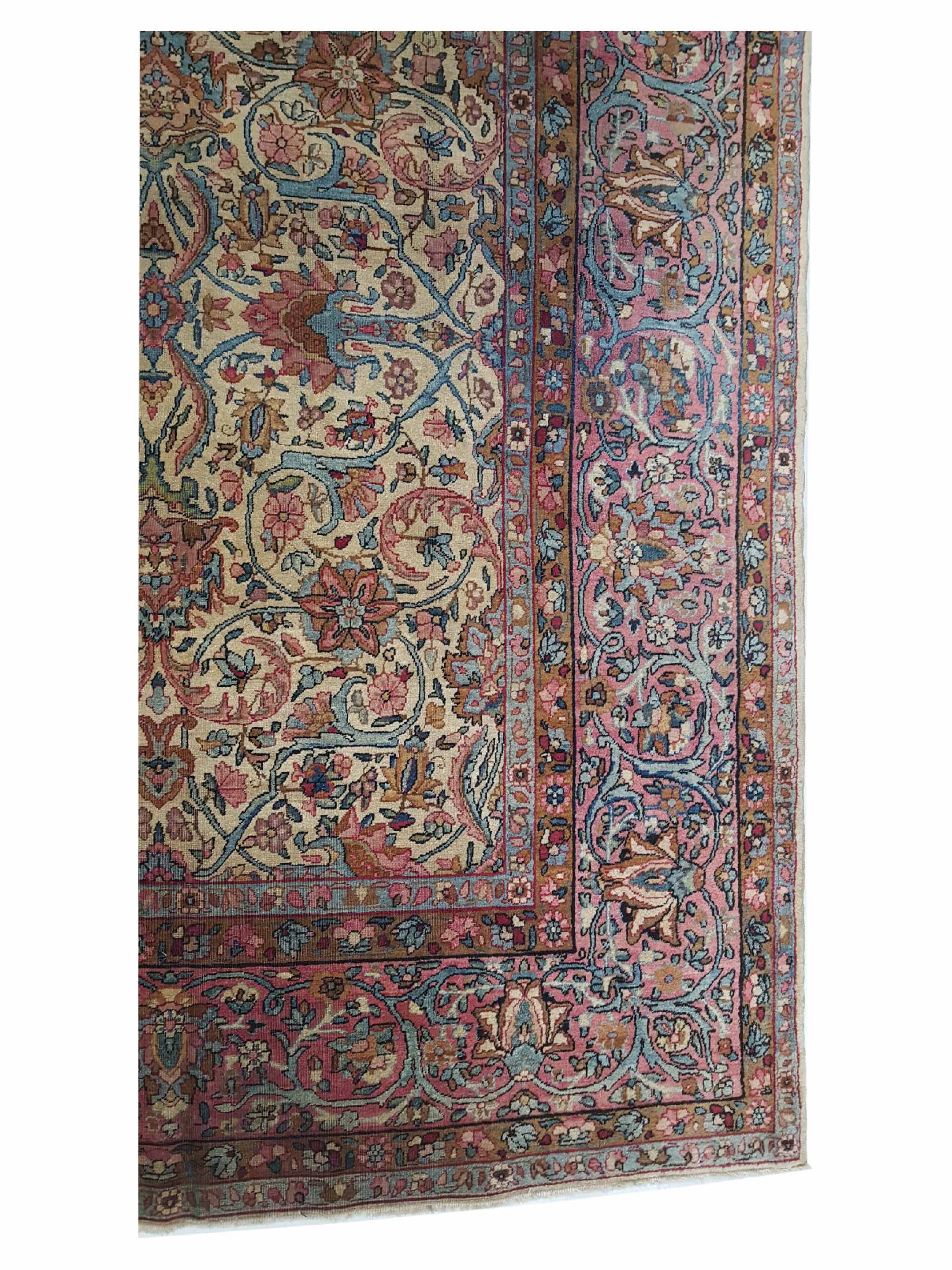 Antique Kerman Rust 9x12 - Image 4 of 8