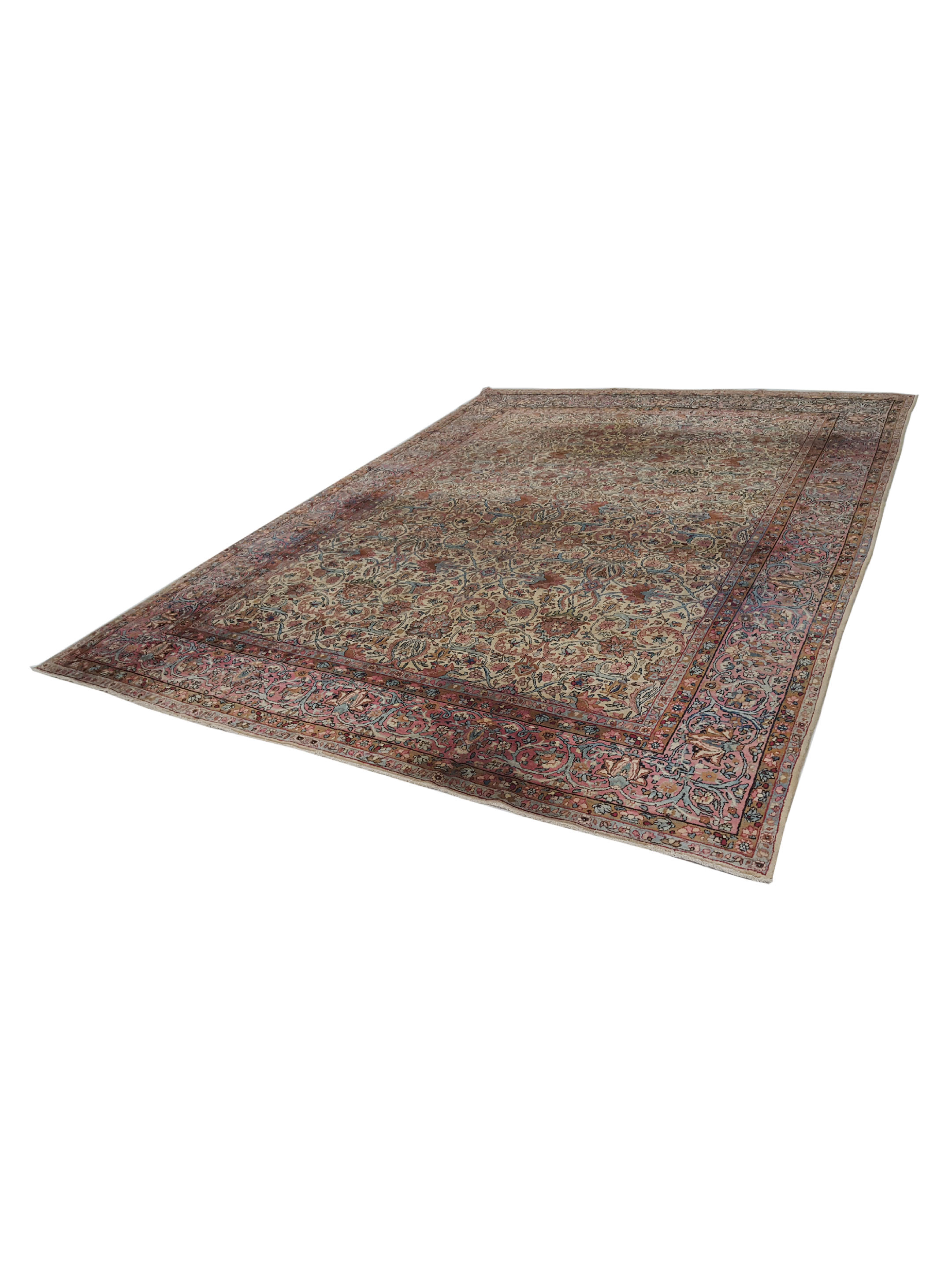 Antique Kerman Rust 9x12 - Image 6 of 8