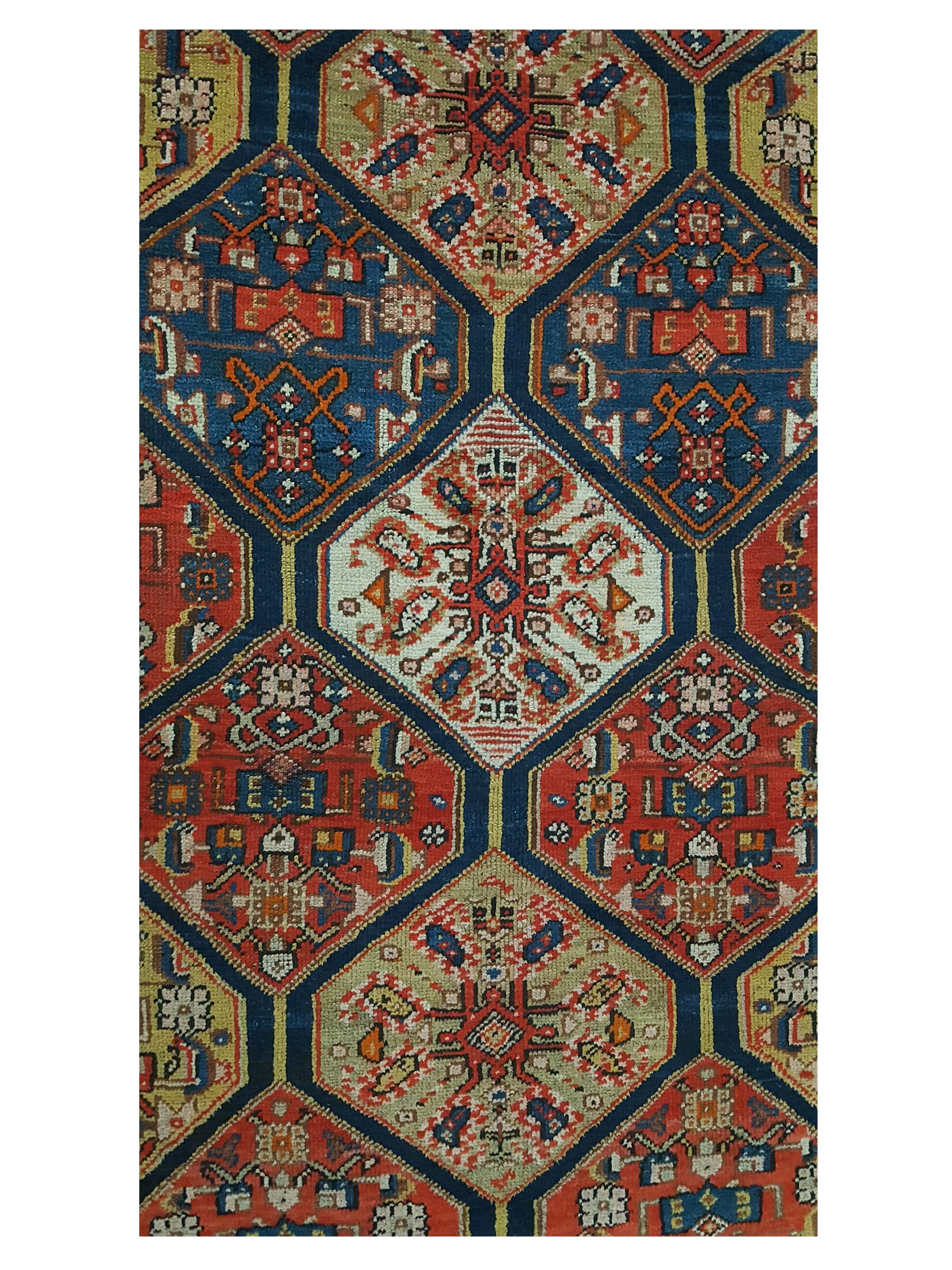 Antique Kurd Multi 5x14 - Image 5 of 6