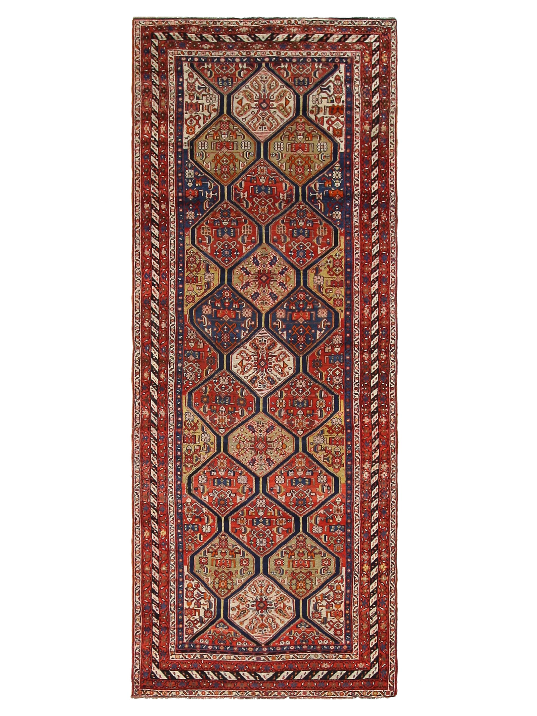 Antique Kurd Multi 5x14