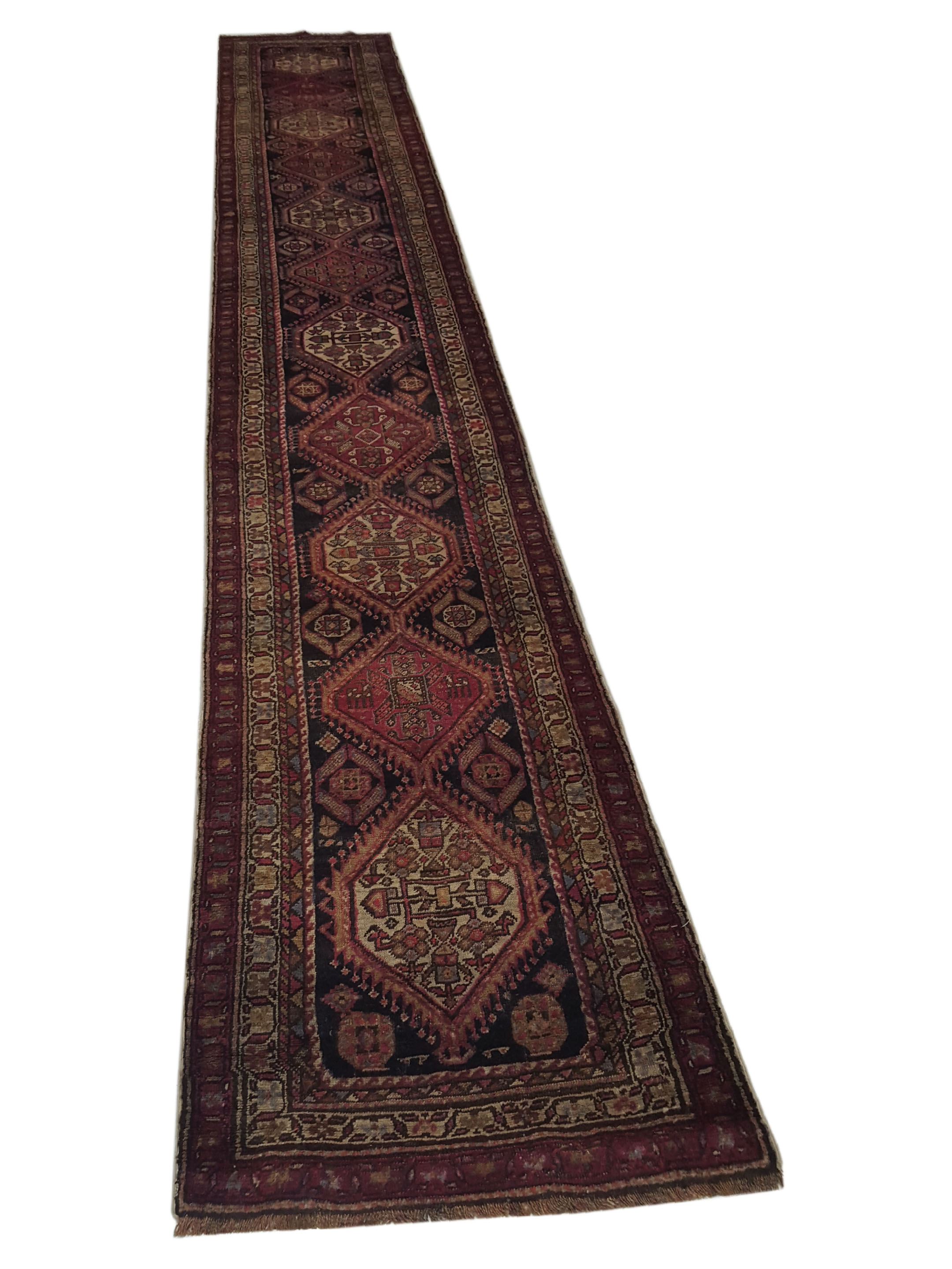 Antique Karabagh Rust 2x17 - Image 6 of 6