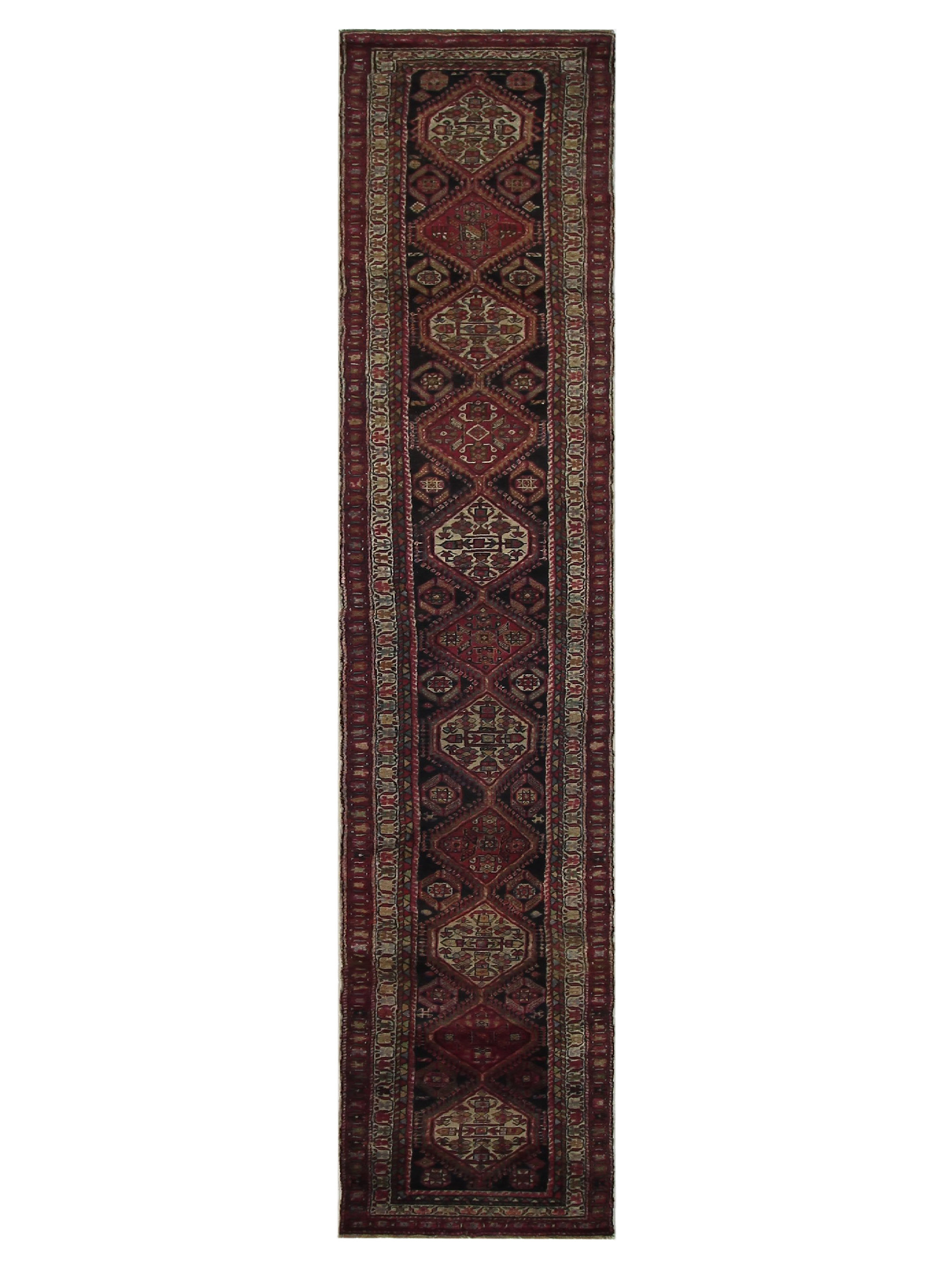 Antique Karabagh Rust 2x17