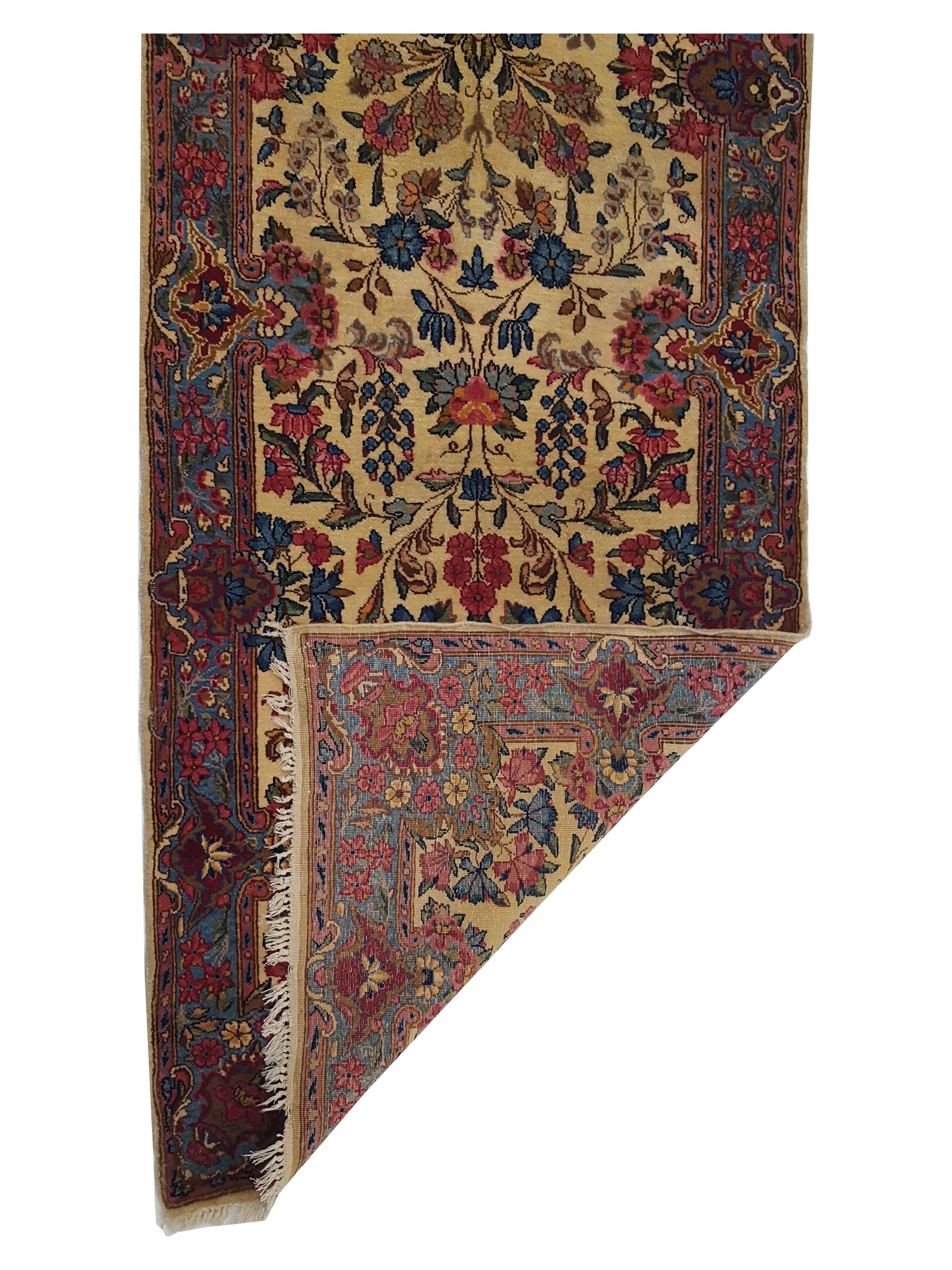 Antique Kerman Ivory 3x22 - Image 2 of 2