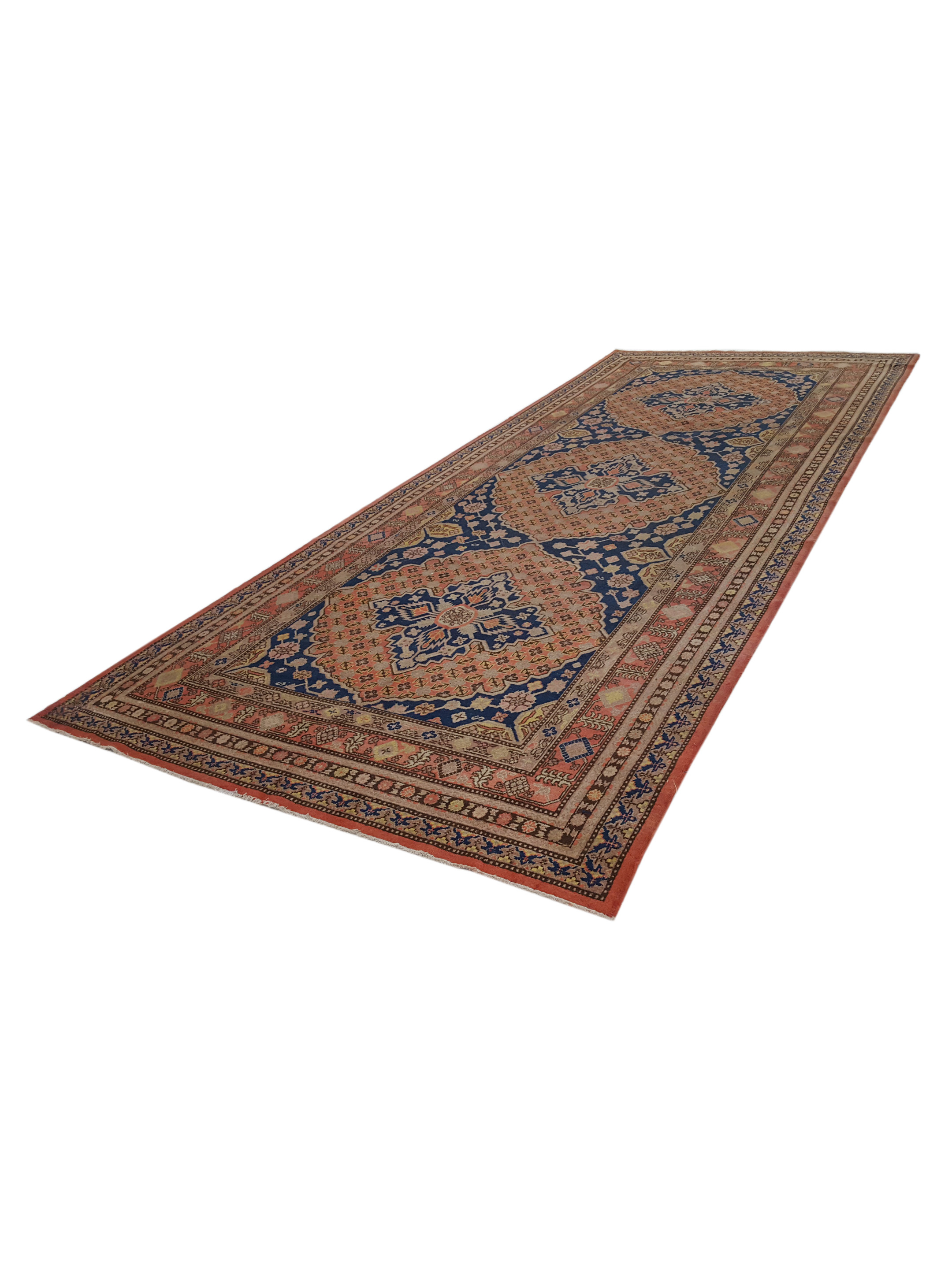 Antique Malayer Blue 6x15 - Image 6 of 6