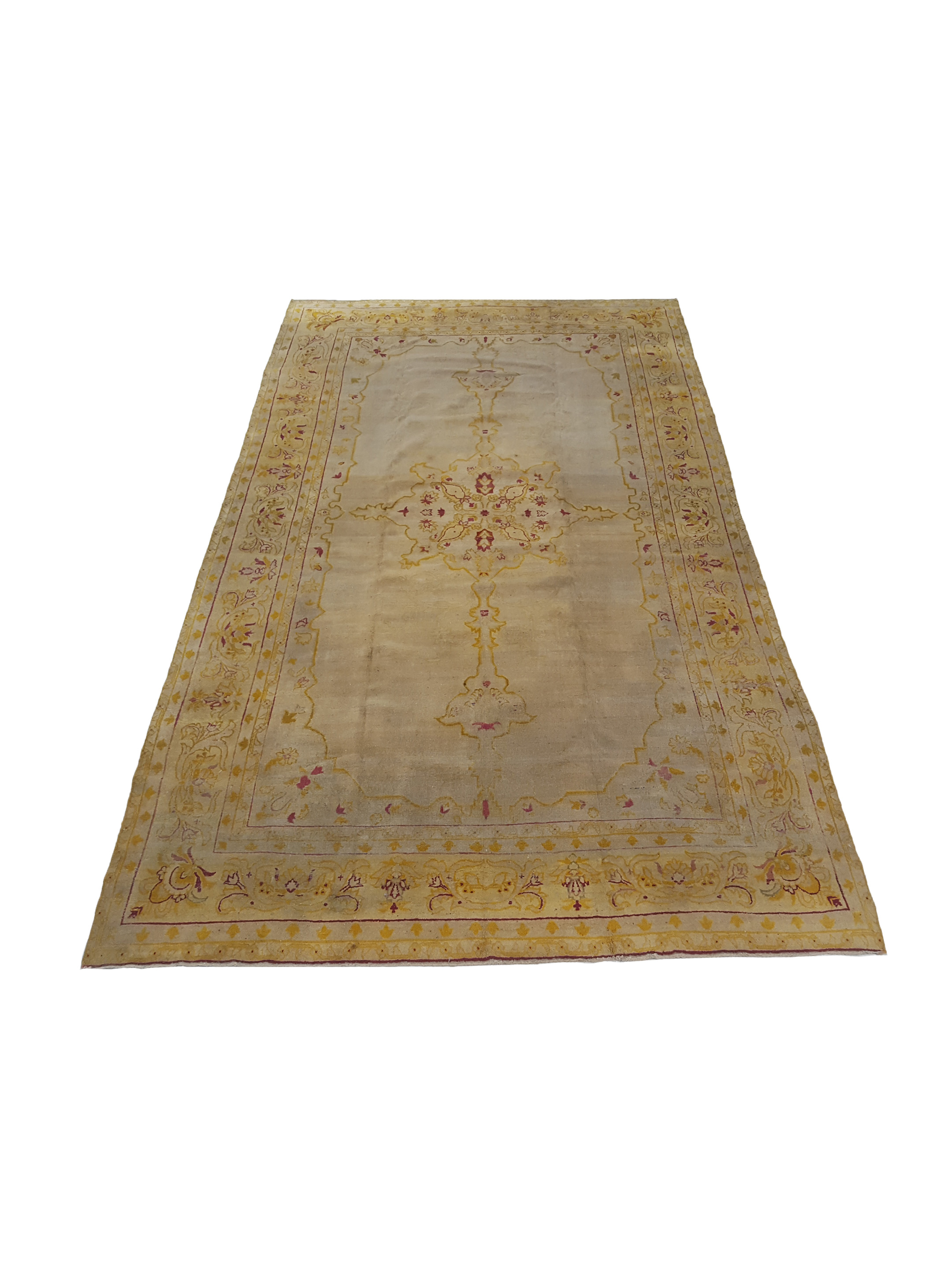 Antique Agra Gold 9x15 - Image 2 of 8