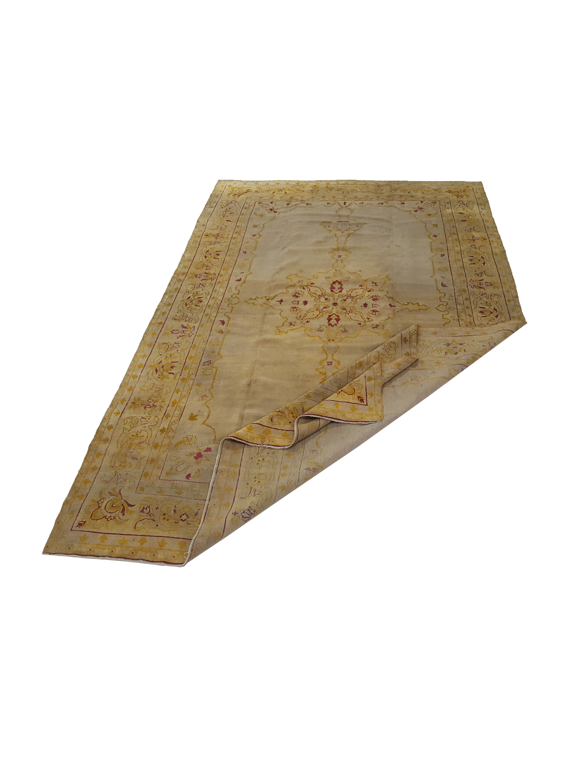 Antique Agra Gold 9x15 - Image 3 of 8