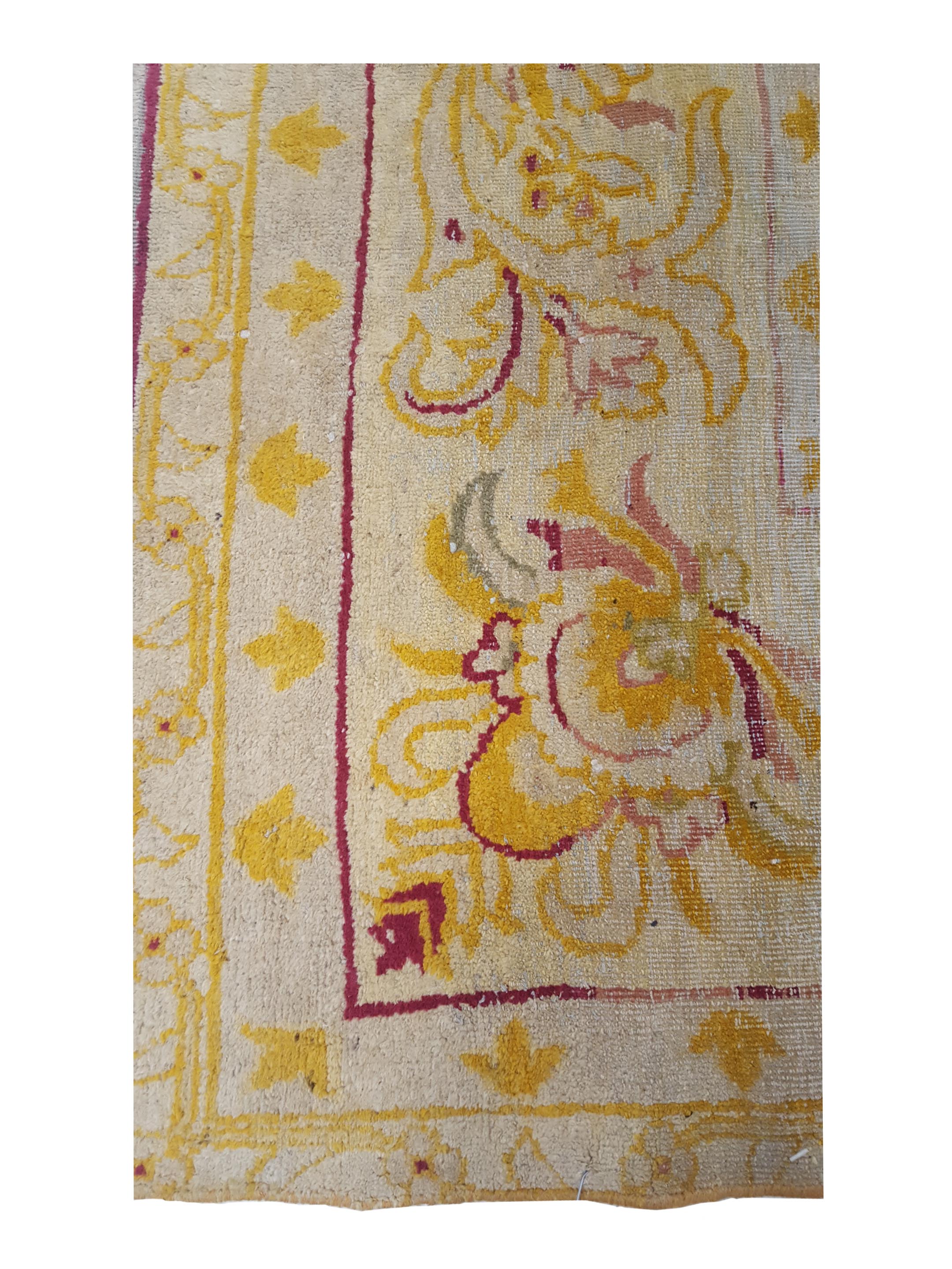 Antique Agra Gold 9x15 - Image 7 of 8
