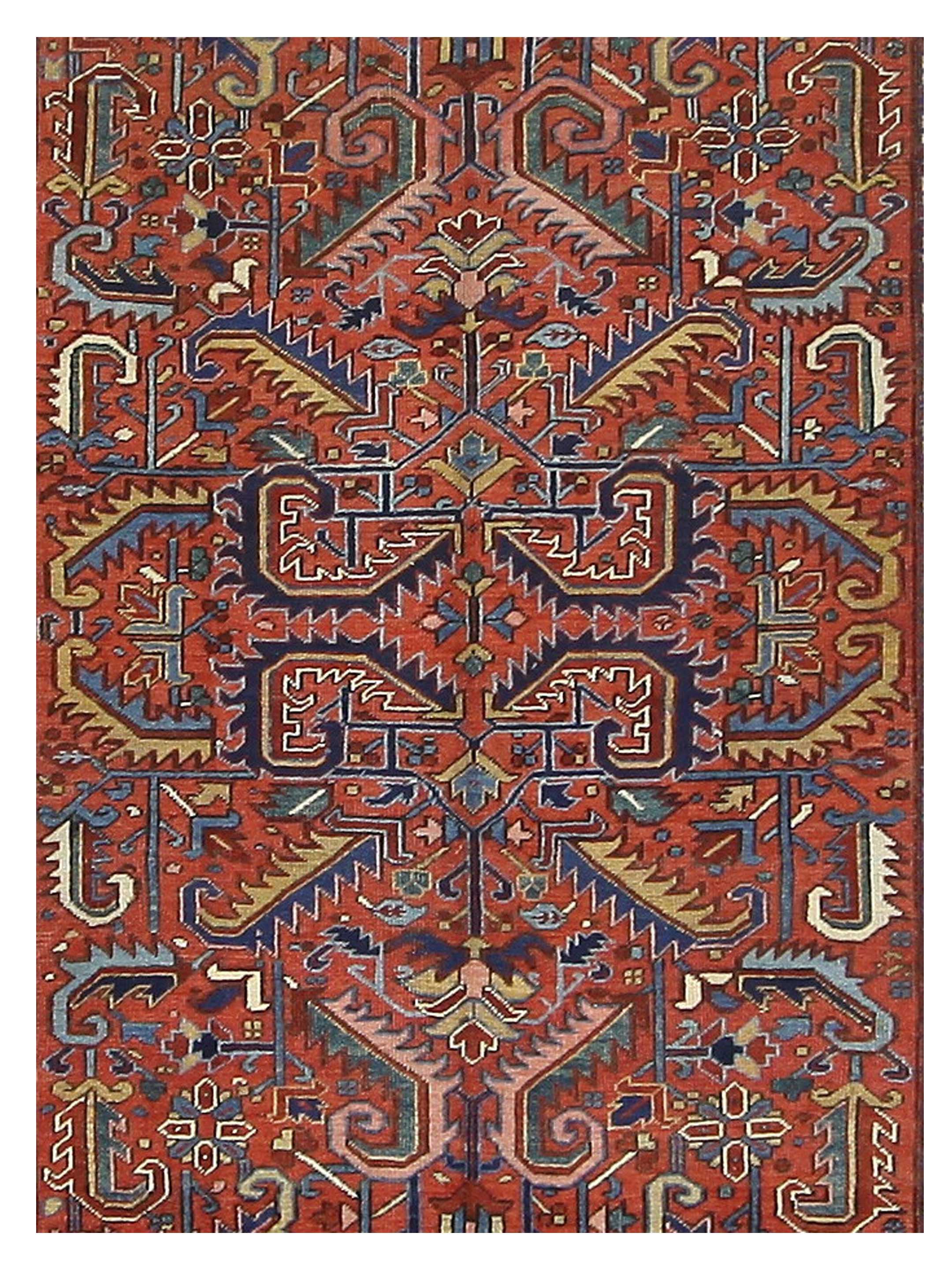 Antique Heriz Rust 7x10 - Image 7 of 7