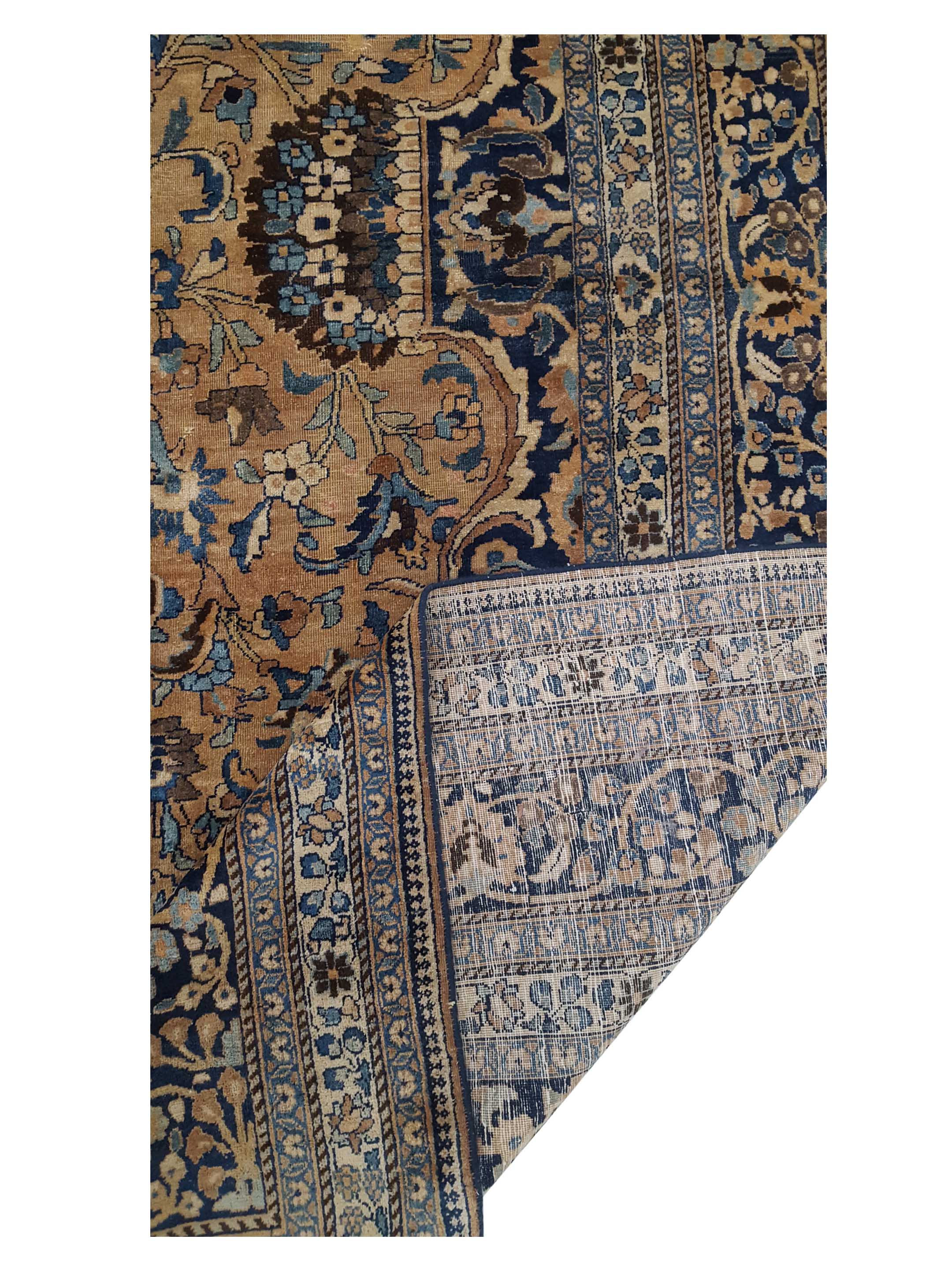 Antique Yazad Lt.Brown 11x13 - Image 4 of 8