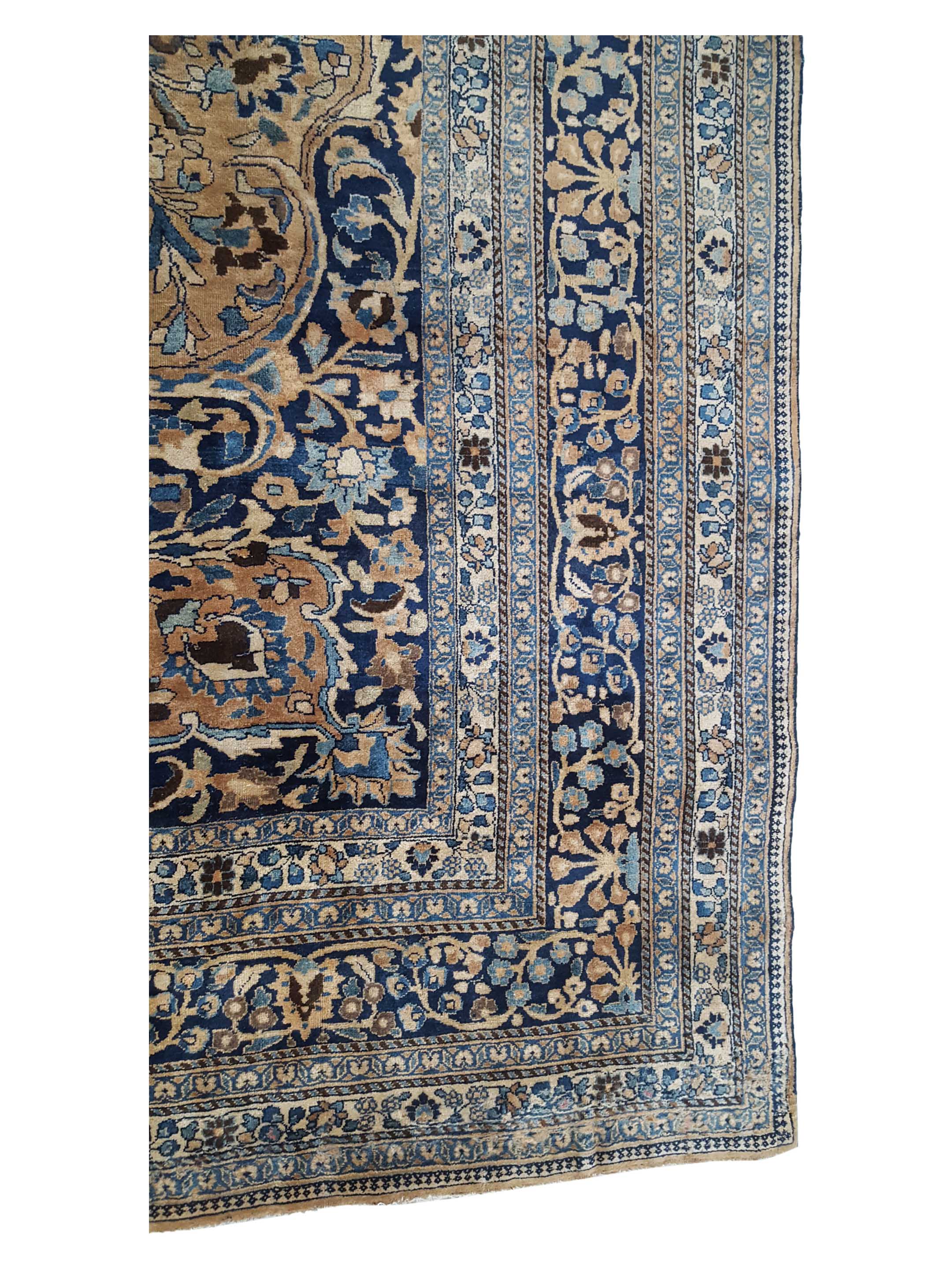 Antique Yazad Lt.Brown 11x13 - Image 5 of 8