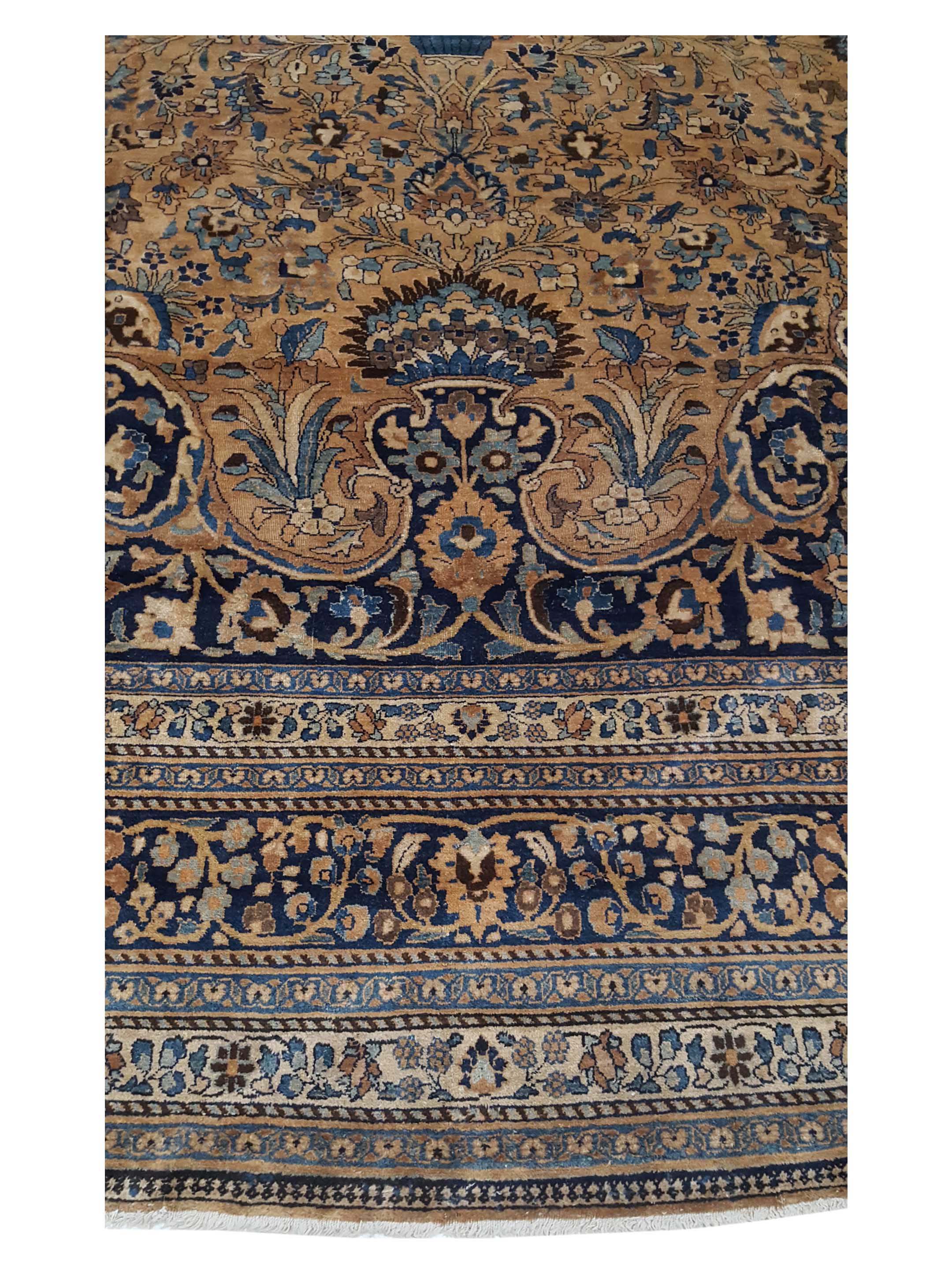 Antique Yazad Lt.Brown 11x13 - Image 7 of 8