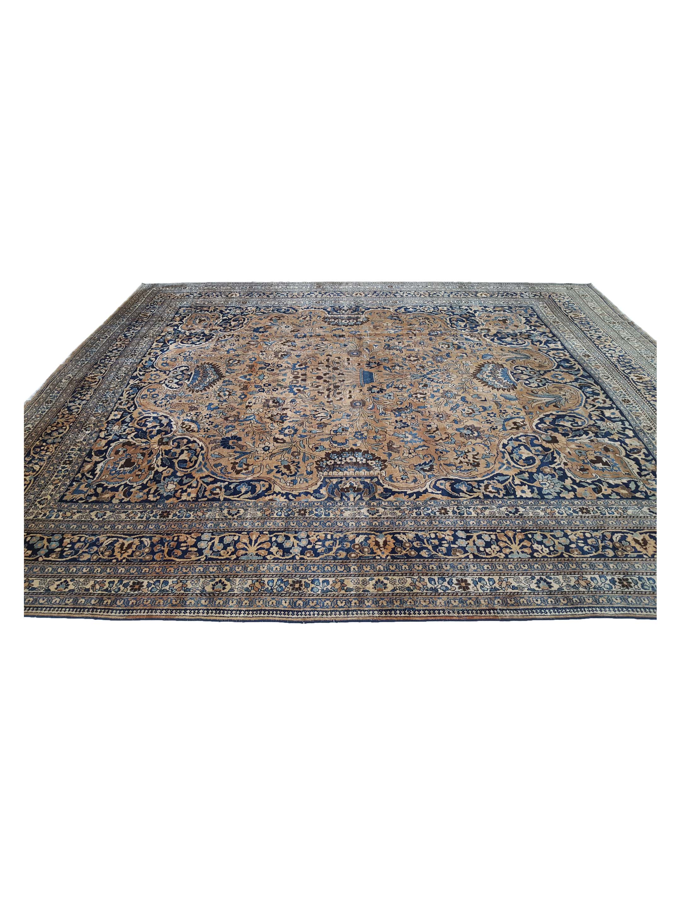 Antique Yazad Lt.Brown 11x13 - Image 8 of 8
