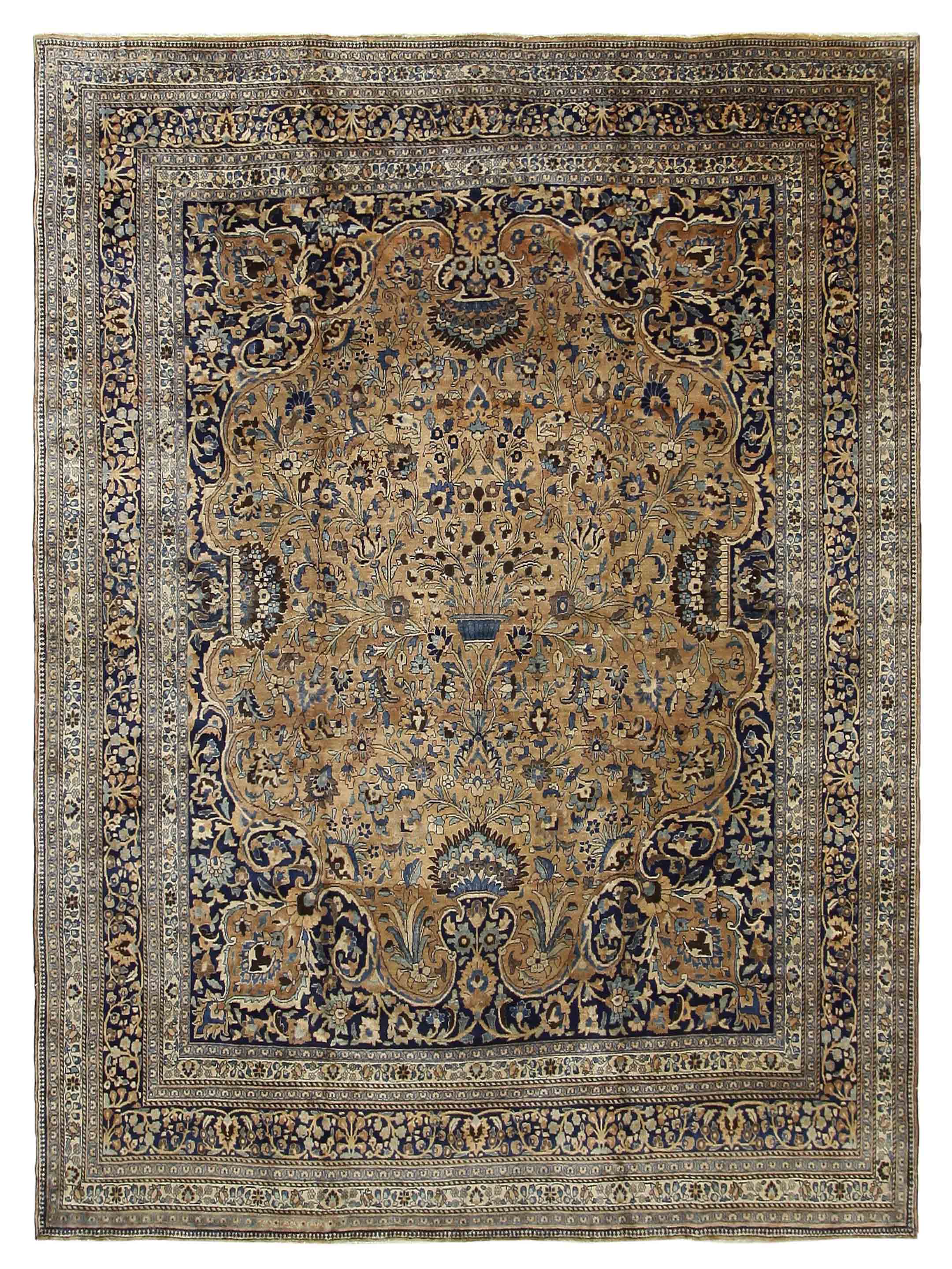 Antique Yazad Lt.Brown 11x13