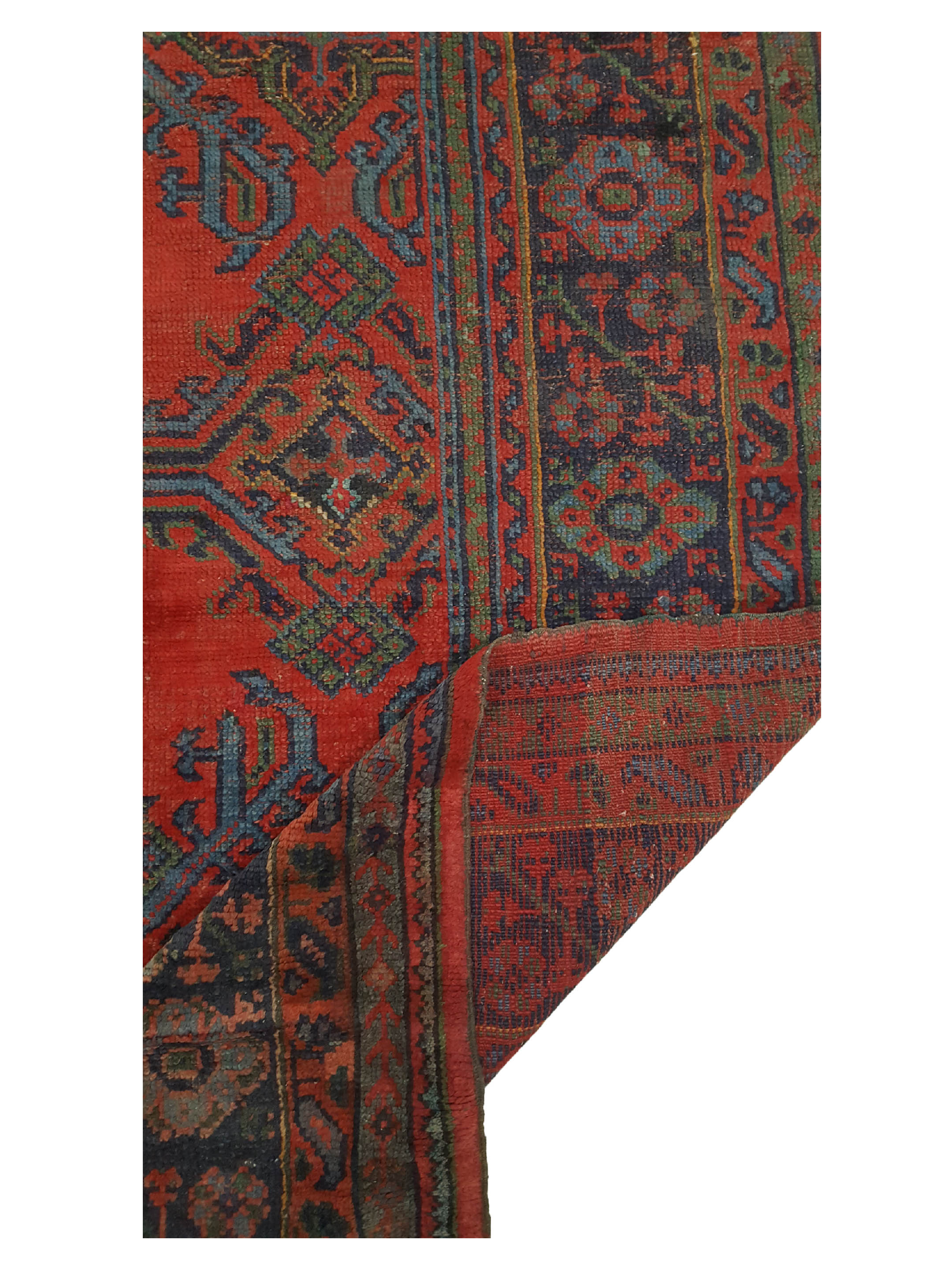 Antique Ushak Rust 10x12 - Image 3 of 5
