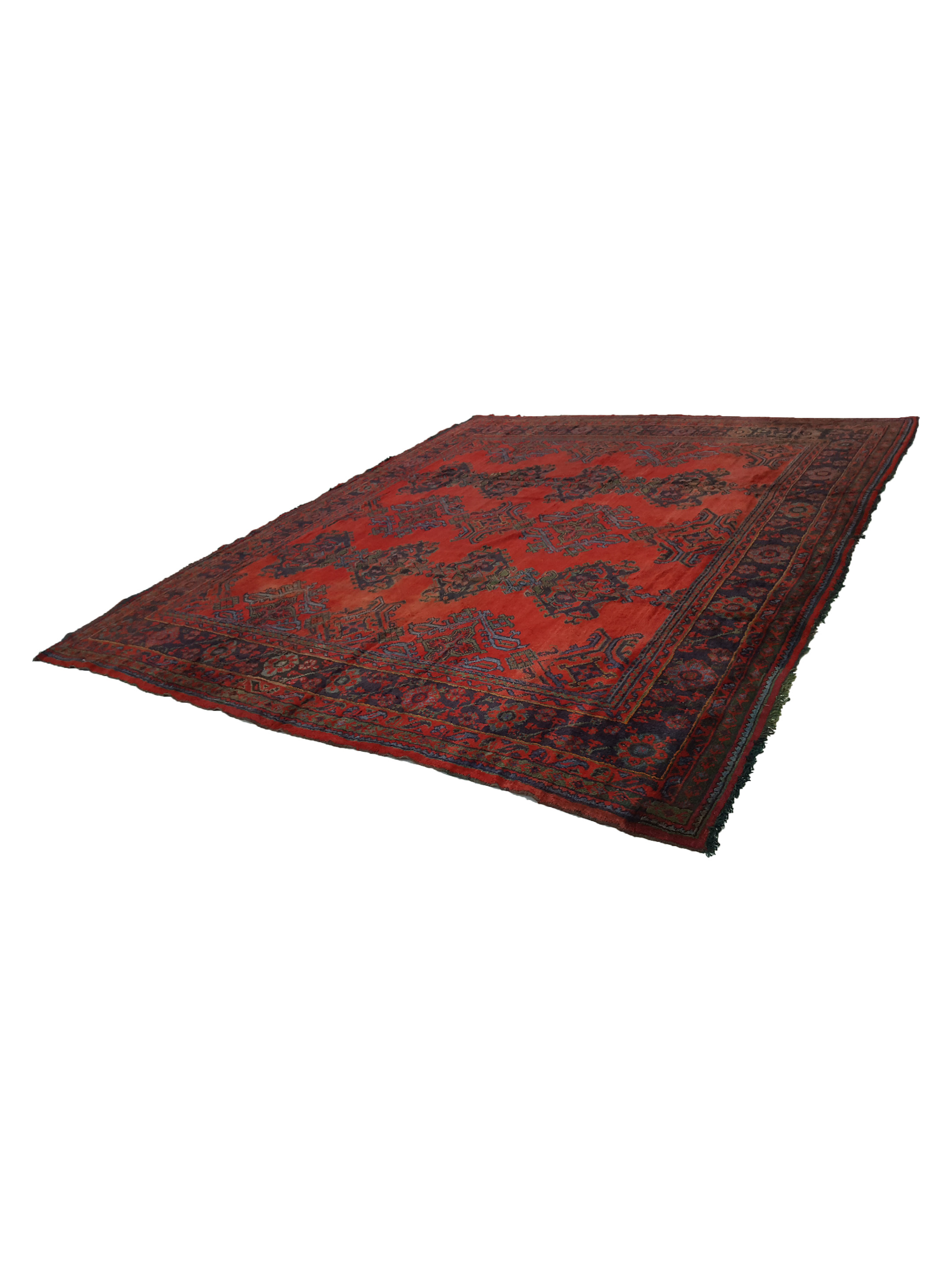 Antique Ushak Rust 10x12 - Image 5 of 5