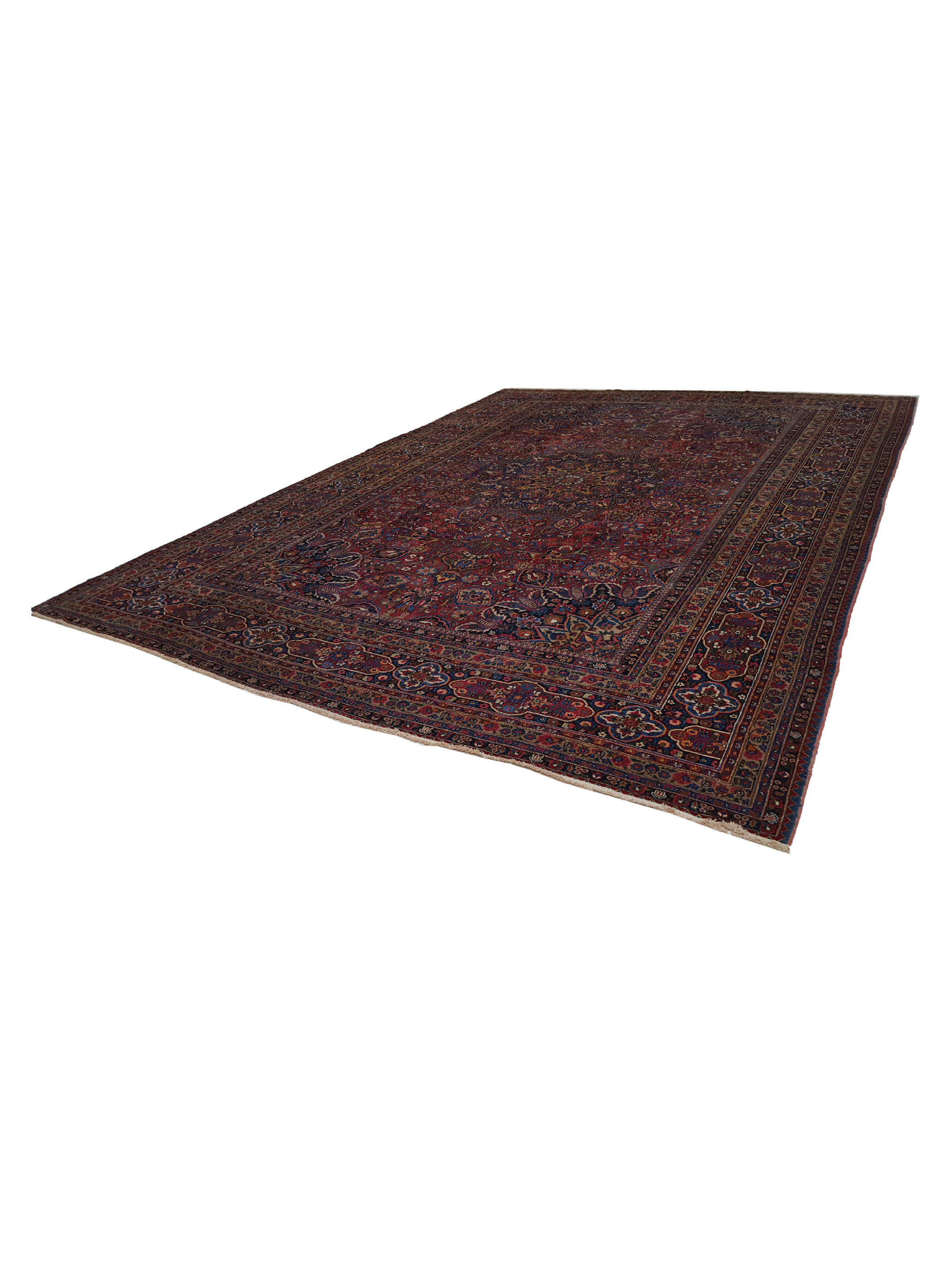 Antique Khorasan Rust 13x17 - Image 6 of 8
