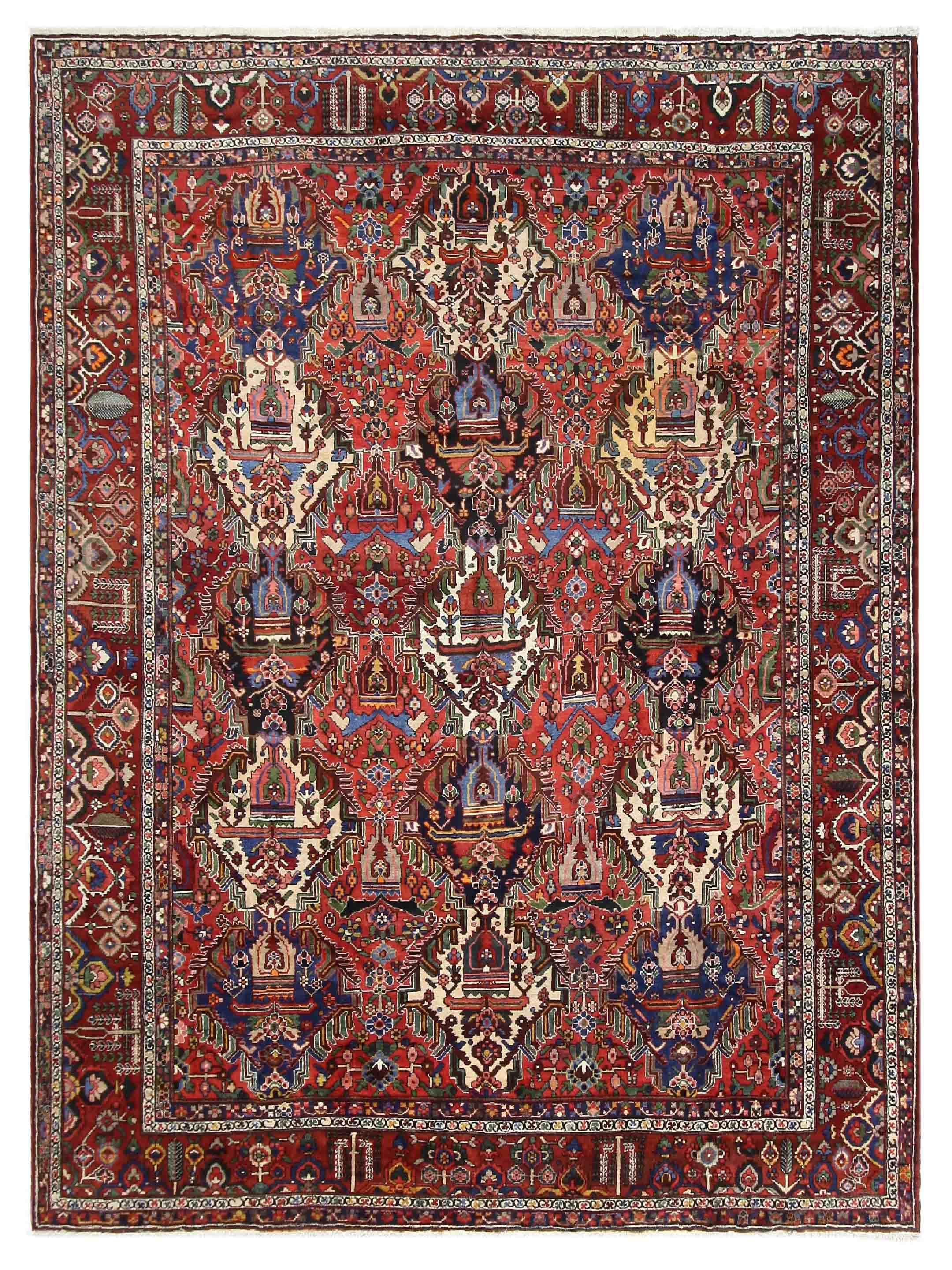 Antique Bakhtiyari Red 14x16